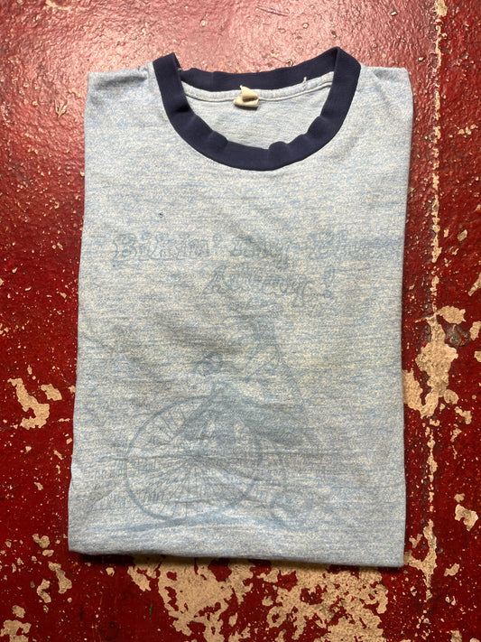 60s/70s Bikin’ My Blues Away Ringer Tee
