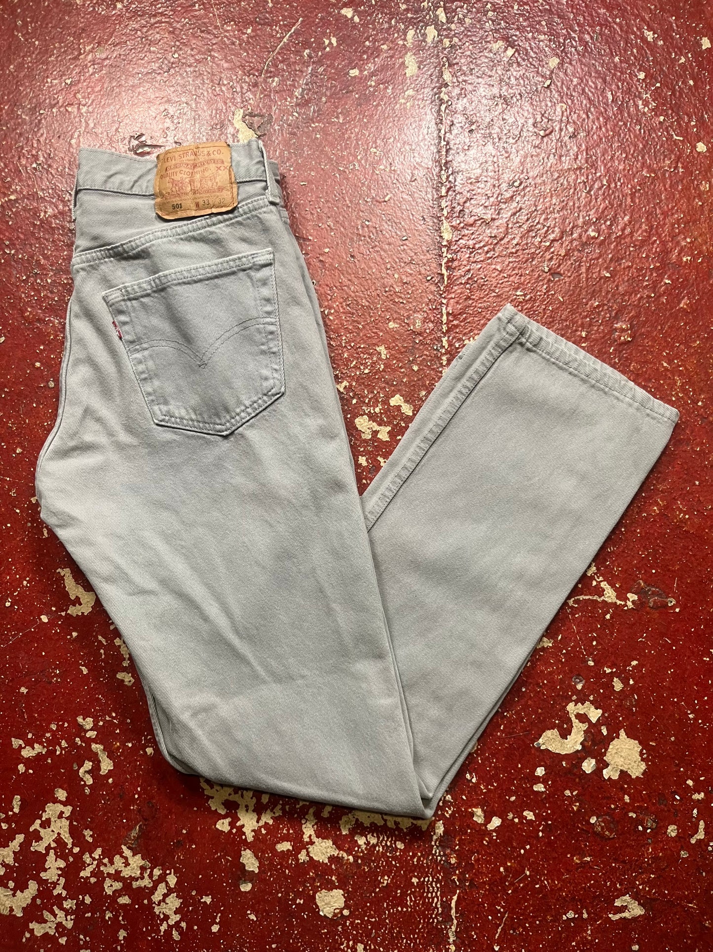 90s Grey Levi’s 501s Jeans