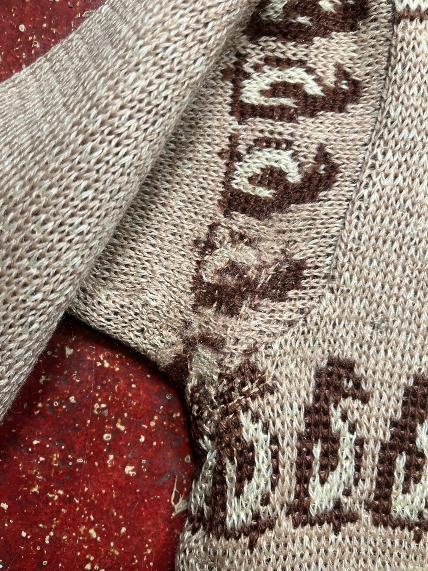 40s Jantzen Arctic Print Sweater
