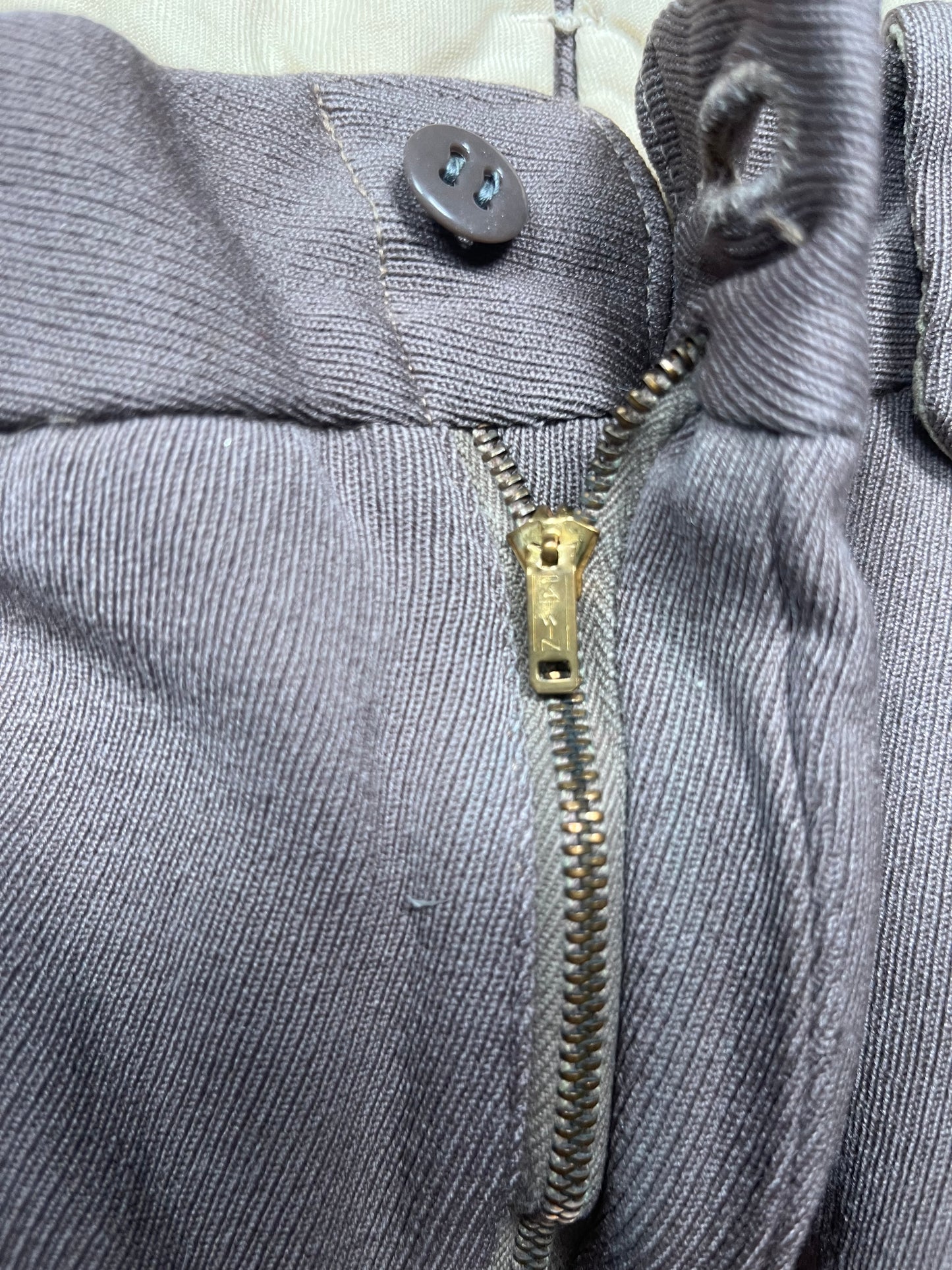50s Saddle Sturdy Western Gabardine Pants