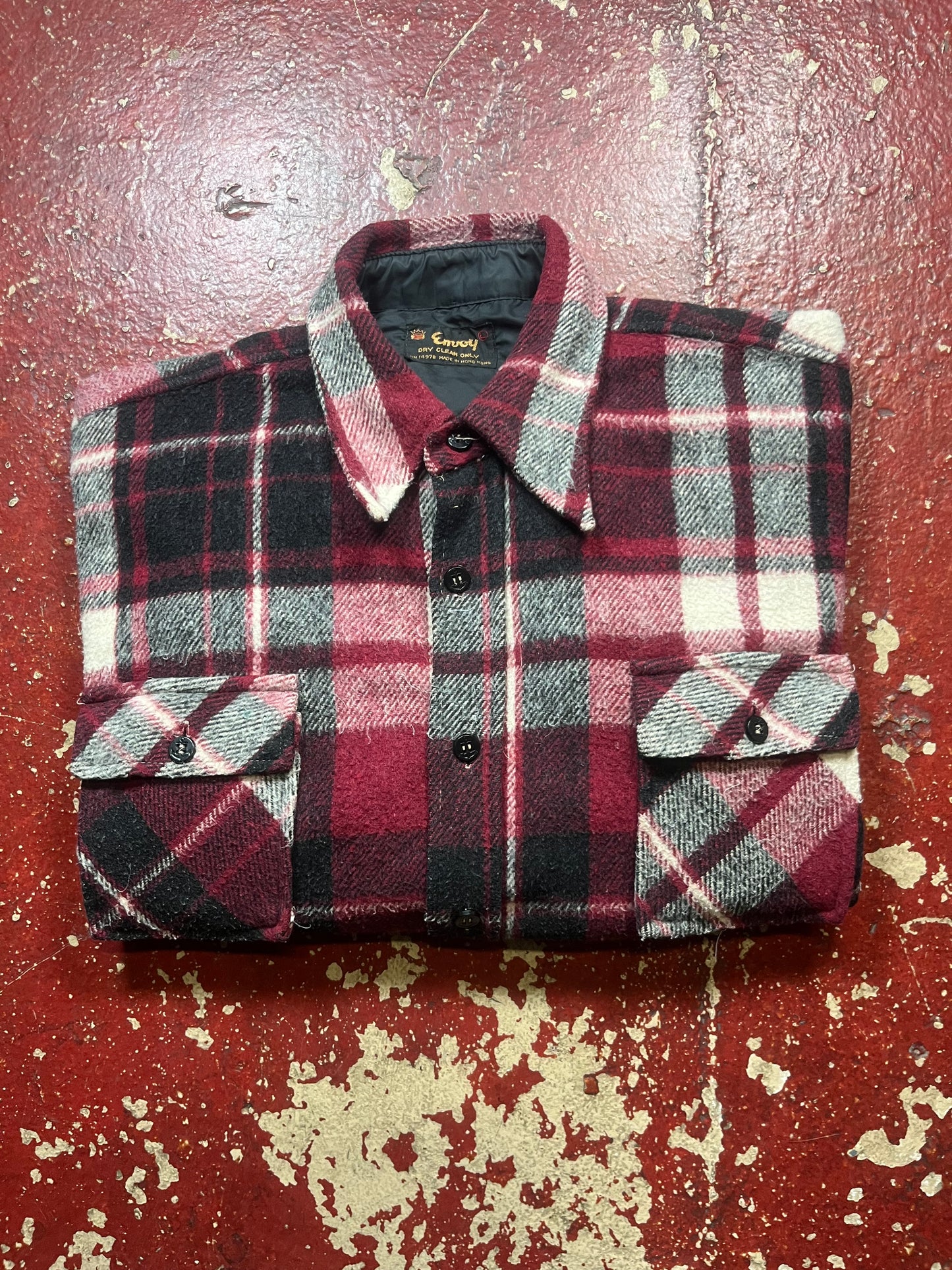 60s/70s Envoy Wool Flannel