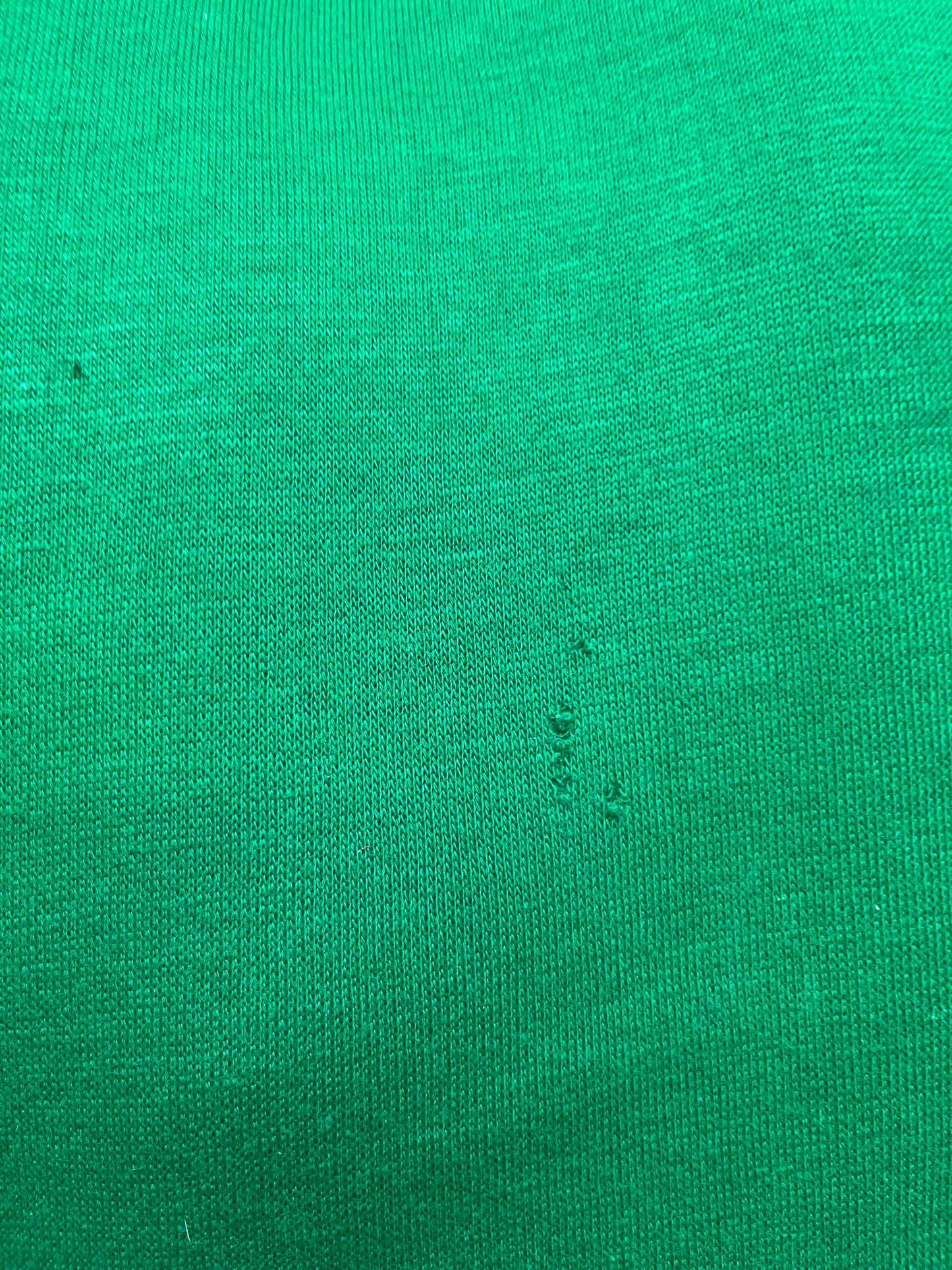70s Creslan Green Short Sleeve Crewneck