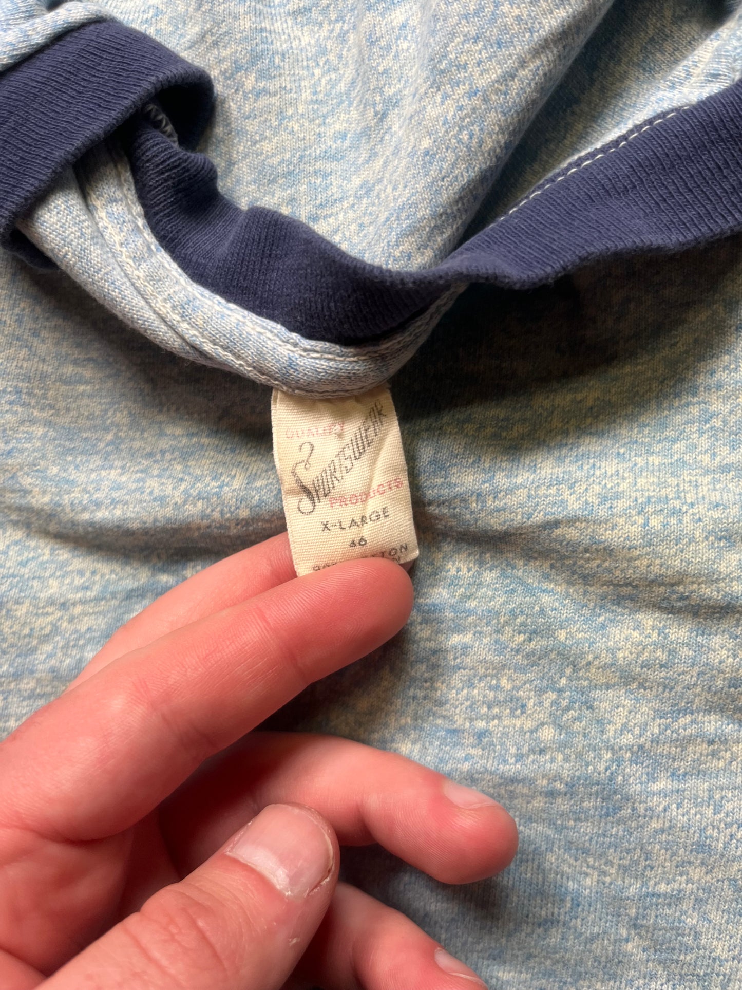 60s/70s Bikin’ My Blues Away Ringer Tee