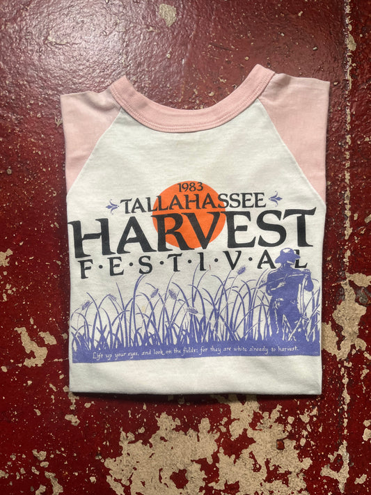 70s/80s Tallahassee Harvest Festival Quarter Sleeve Shirt