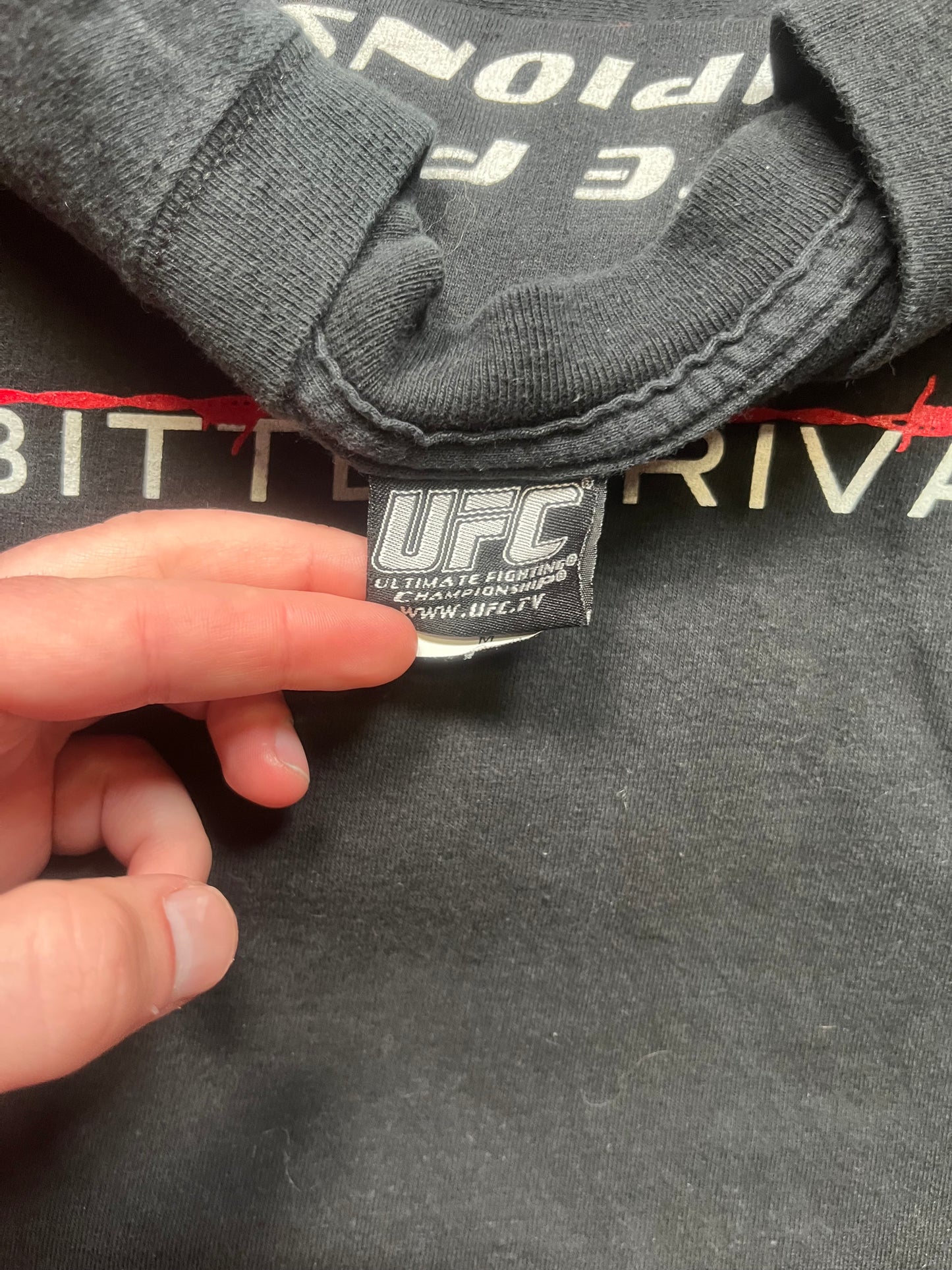 2006 UFC Bitter Rivals Tee
