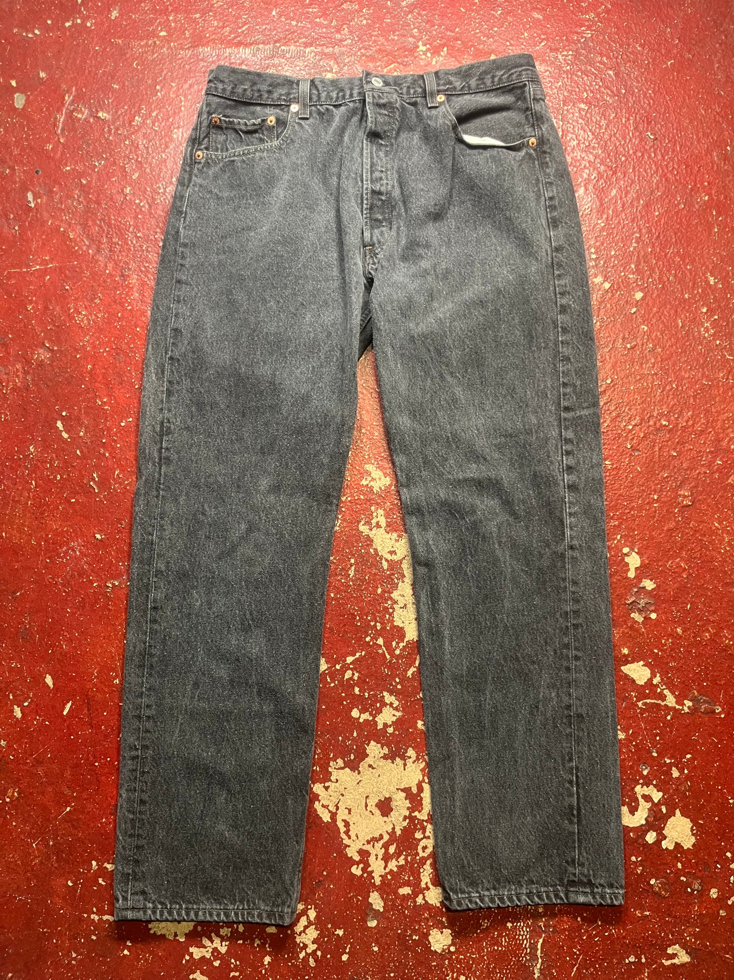 90s Levi’s 501s Black Jeans