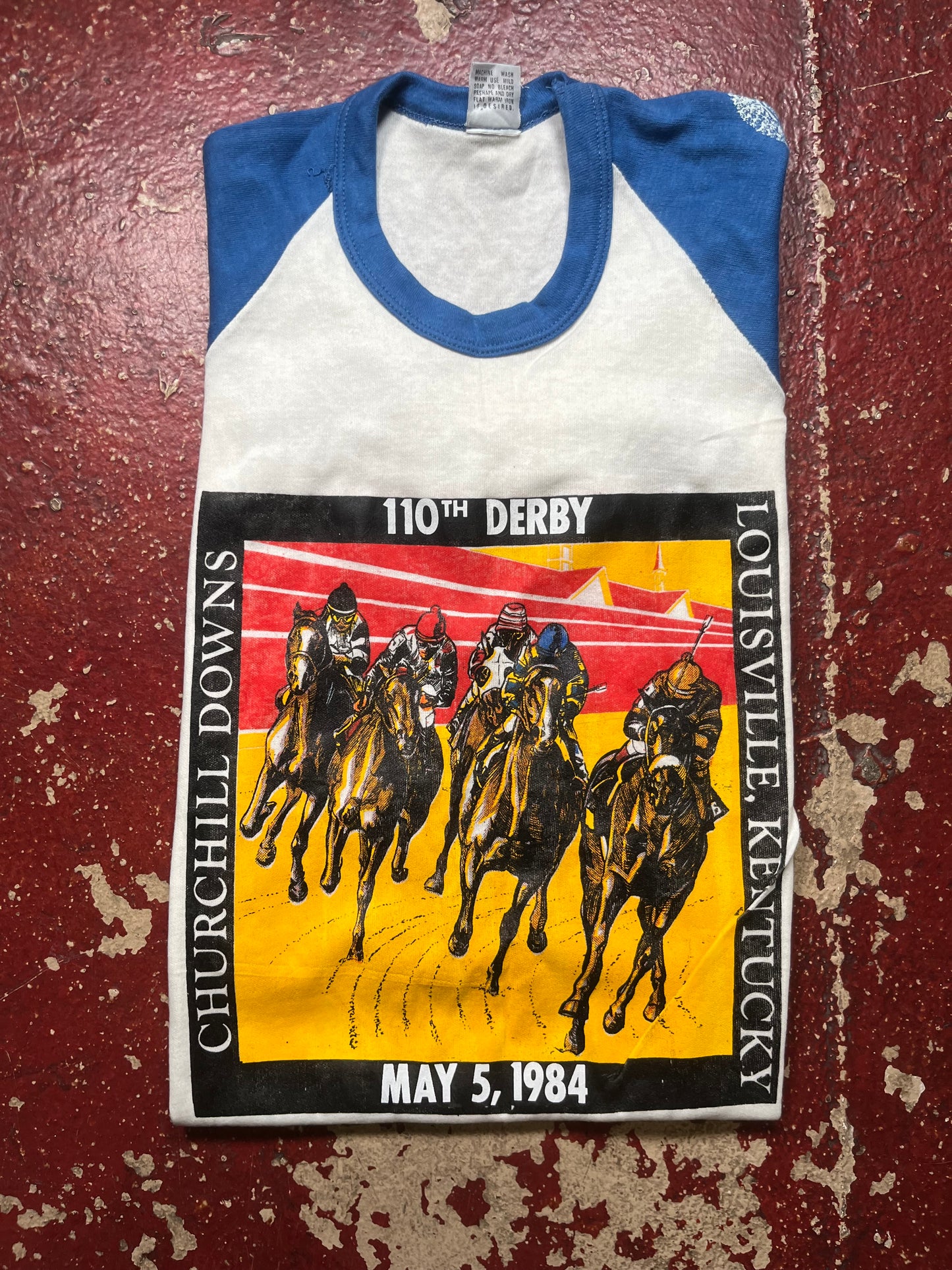 1984 Kentucky Derby Raglan Shirt