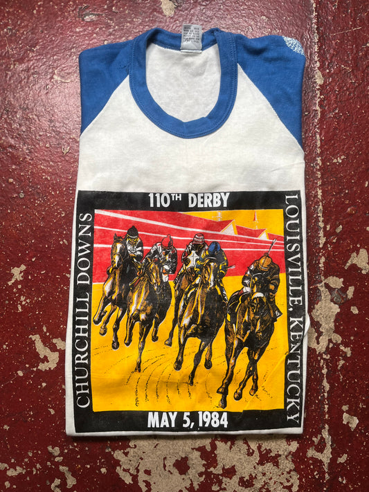 1984 Kentucky Derby Raglan Shirt