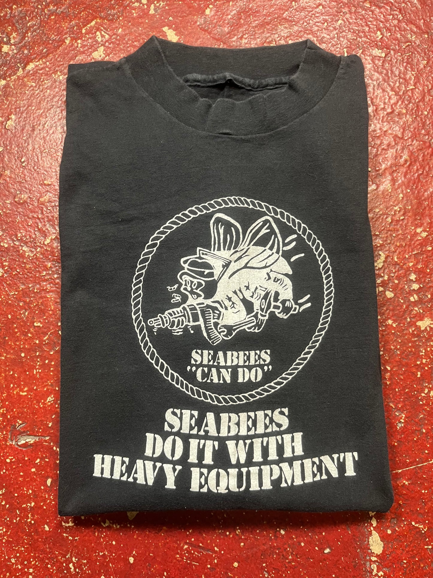 80s Seabees “Can Do” Tee