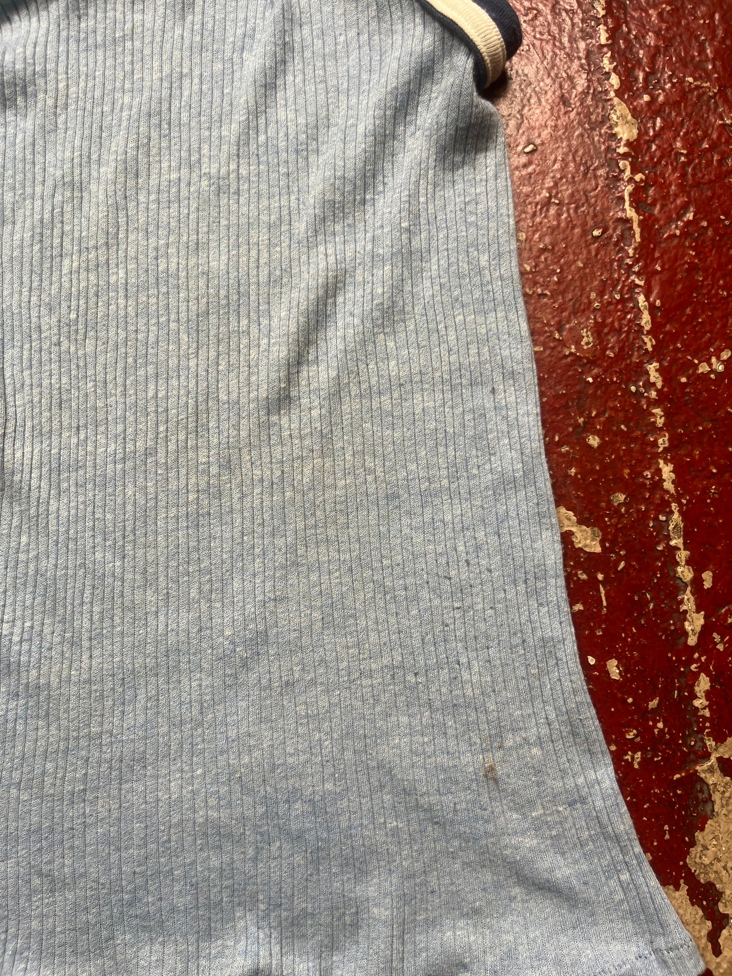 70s Sportswear Baby Blue Tank Top