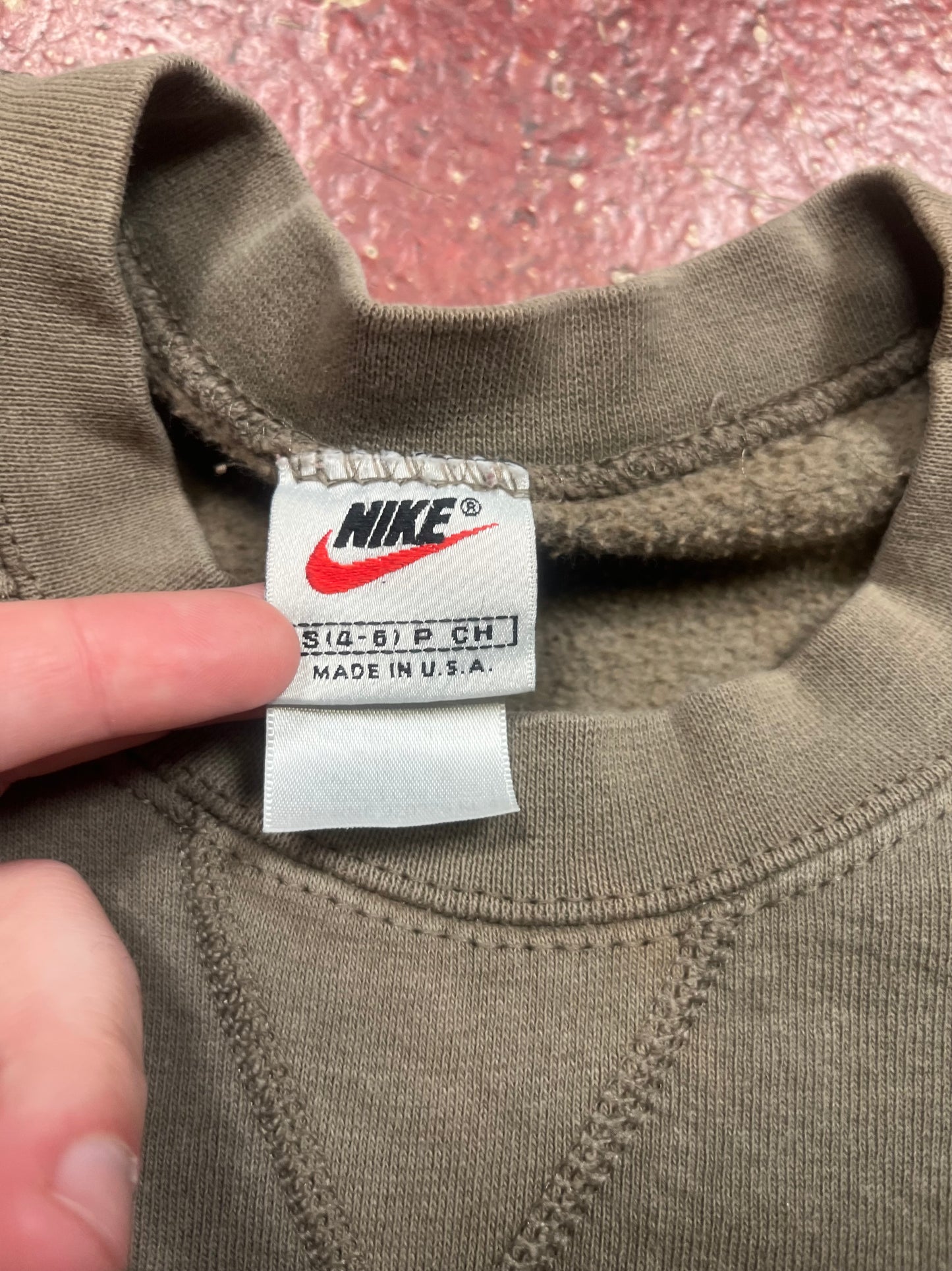 90s Nike Brown Crewneck