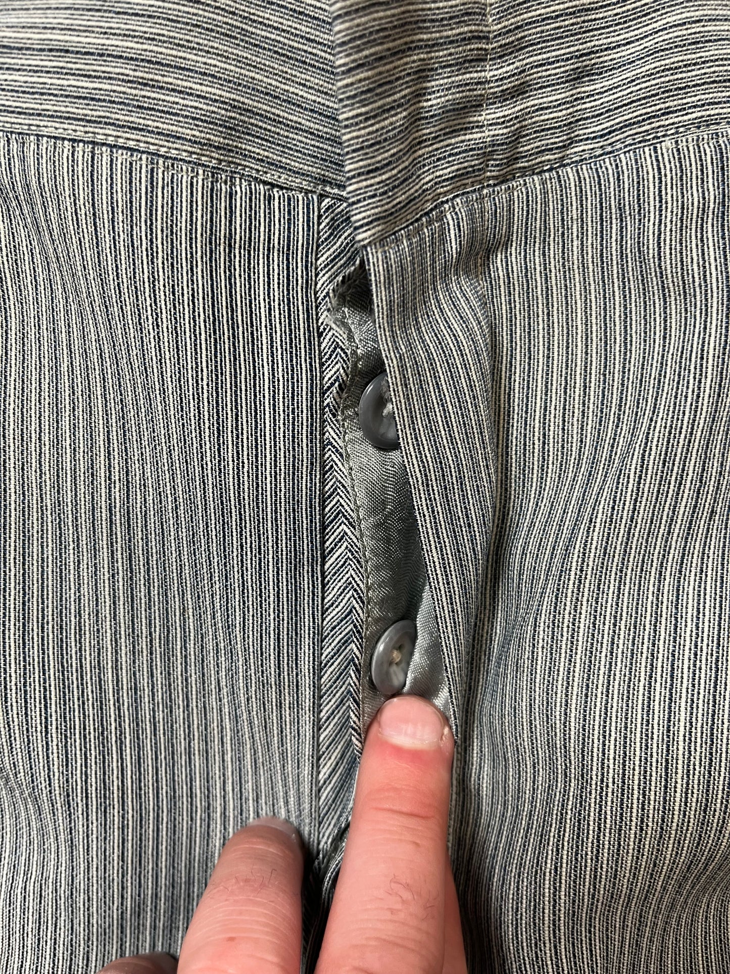50s Drop Loop Striped Pants