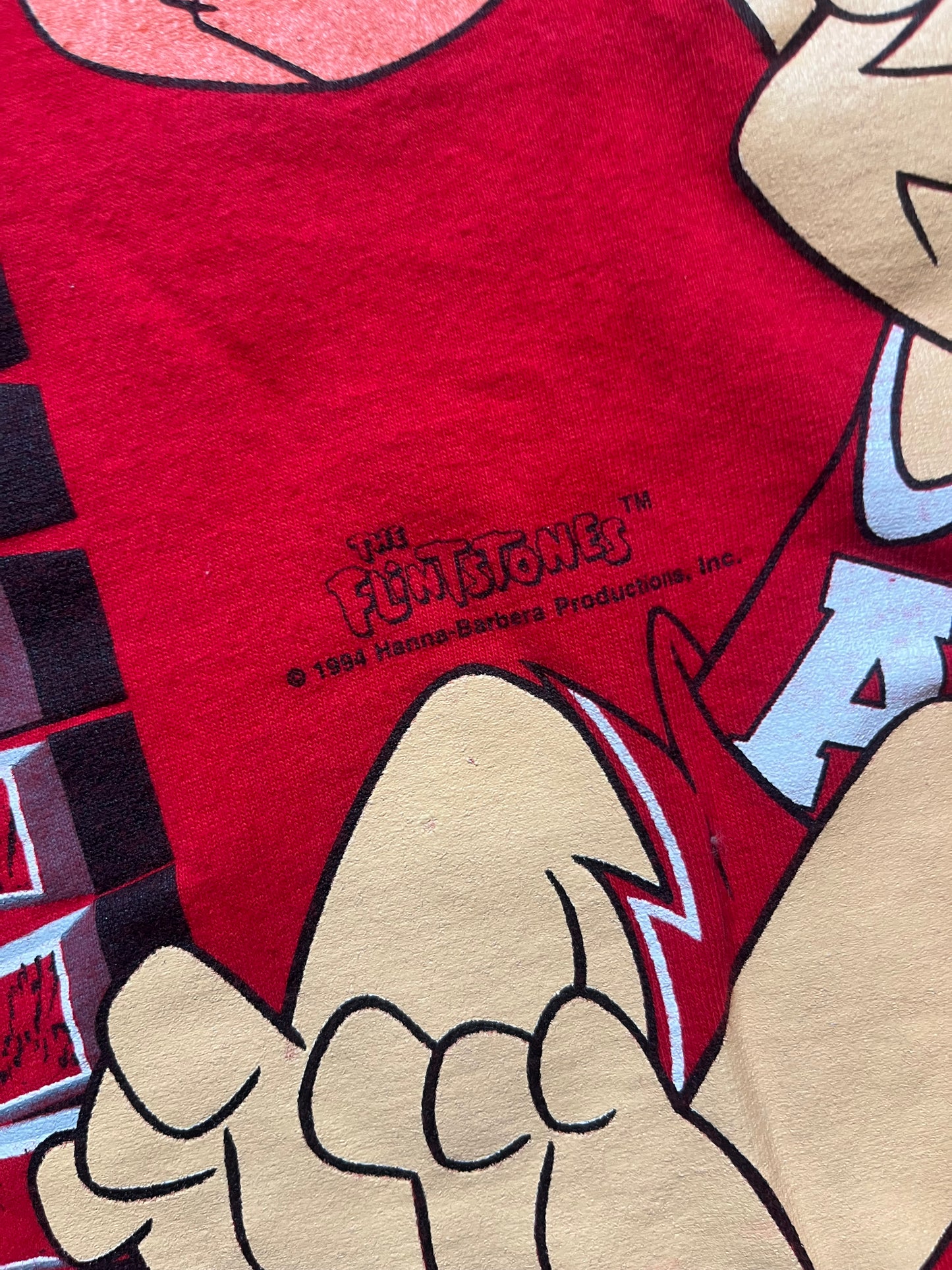 1994 Flintstones Arkansas Tee