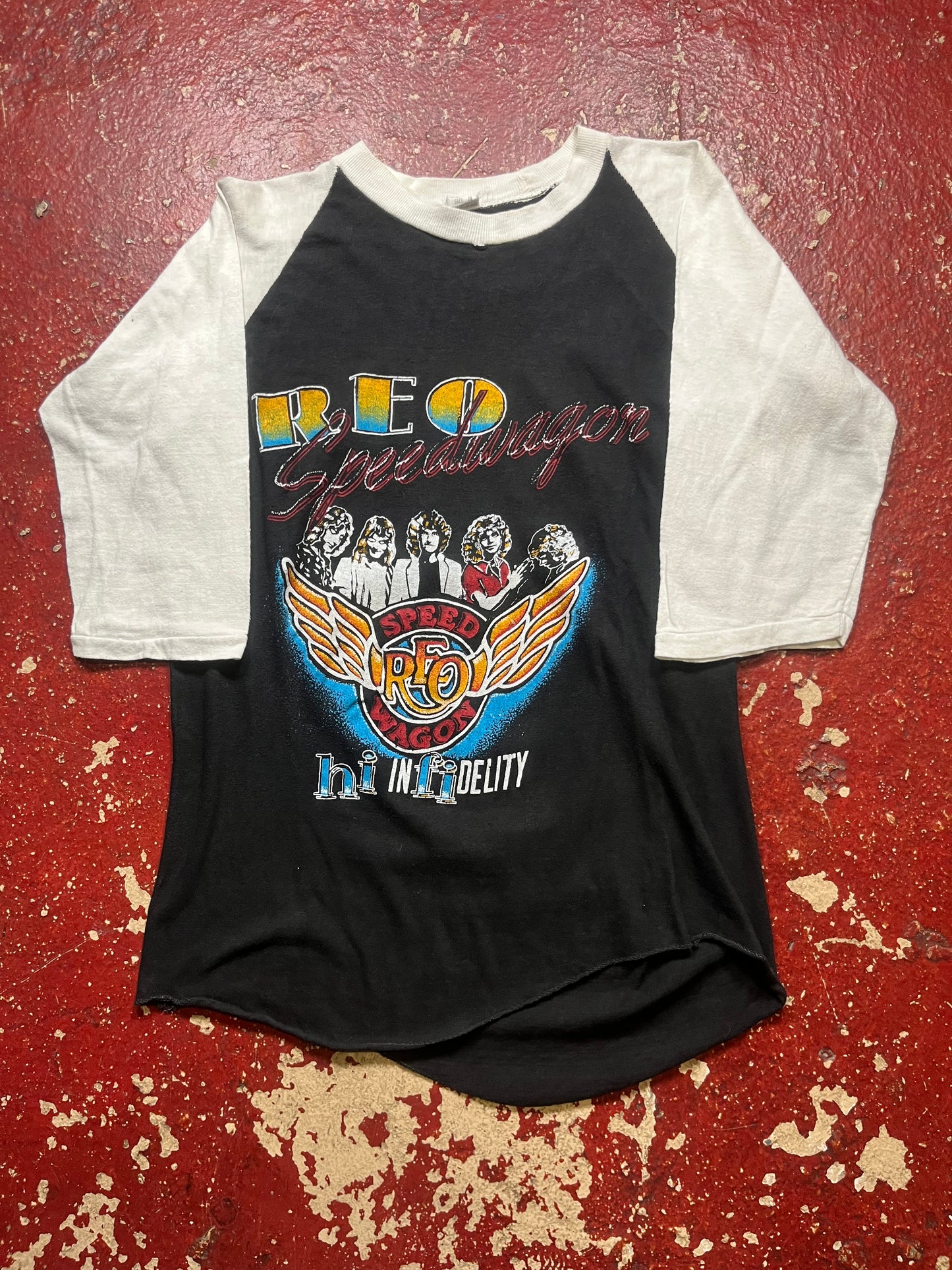 1981 REO Speedwagon “Day On The Green” Quarter Sleeve Shirt