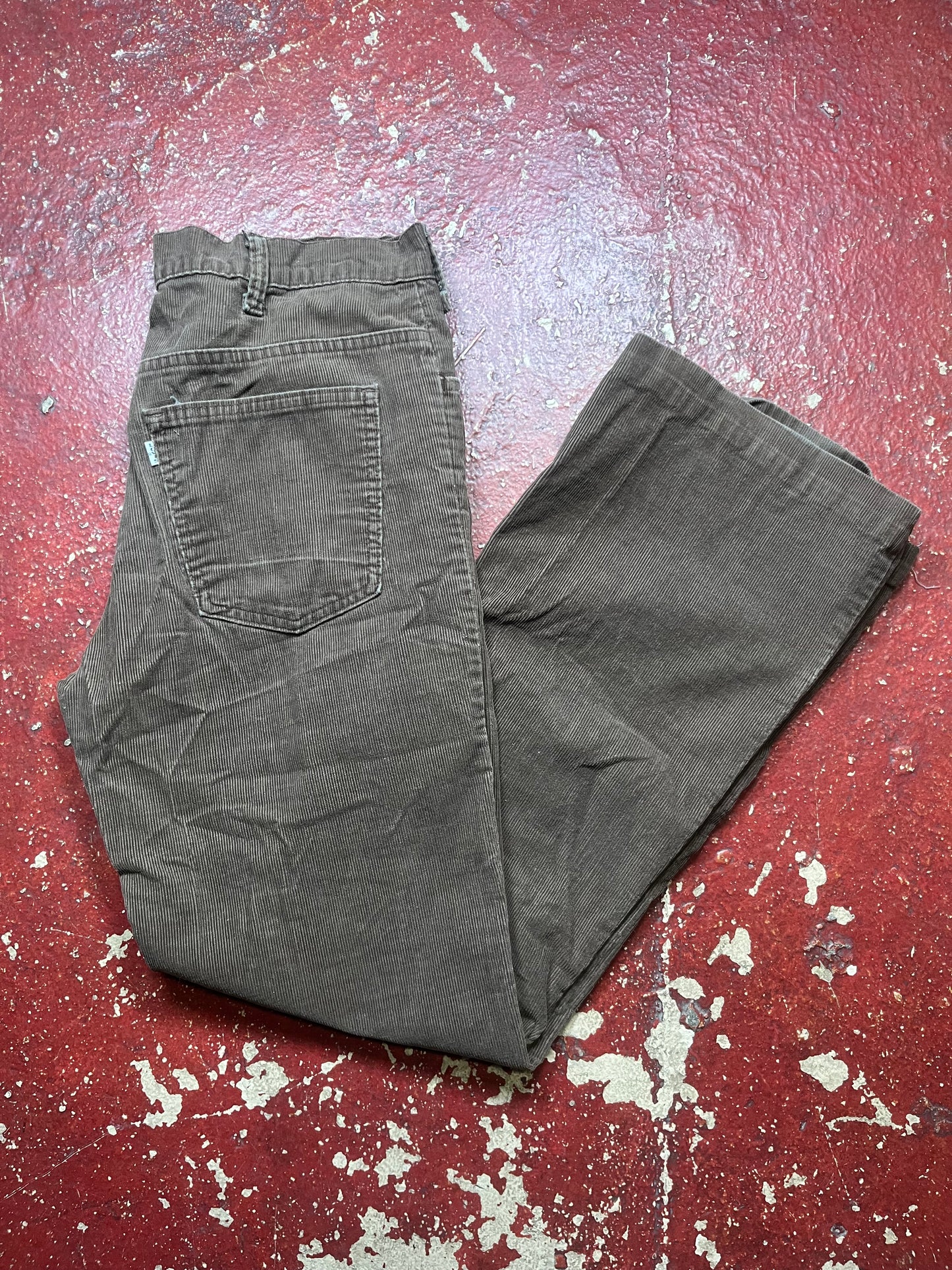 70s Levis Brown Corduroy Pants