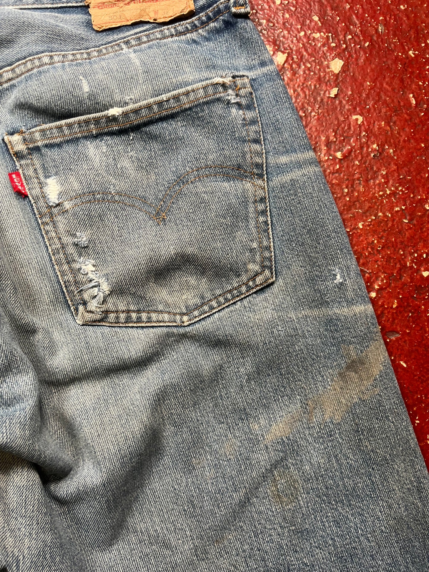 1980 Levi’s 501s Non-Selvedge Jeans