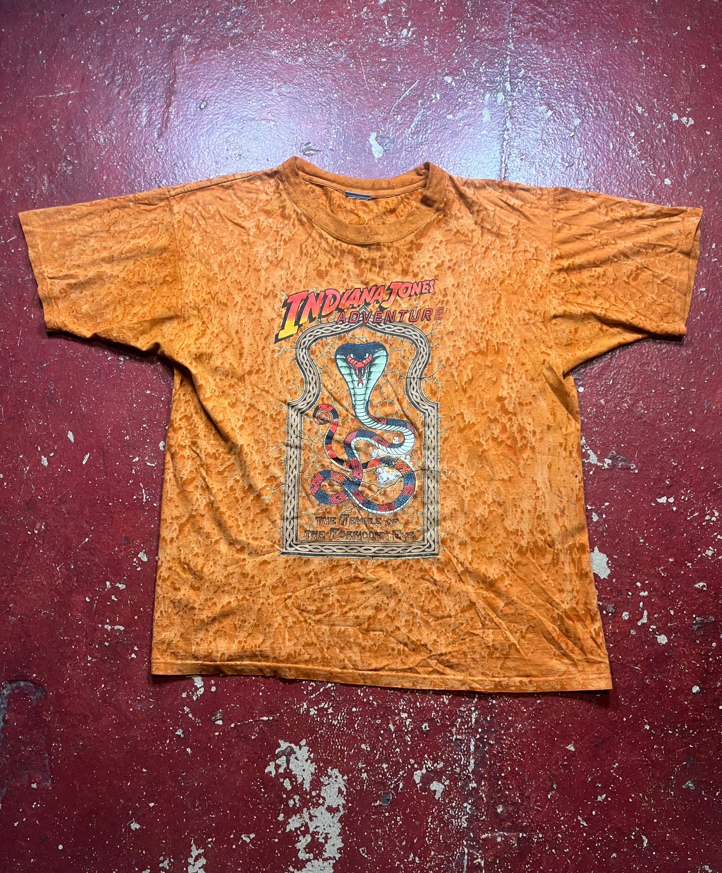 90s Indiana Jones “Temple Of The Forbidden Eye” Tee