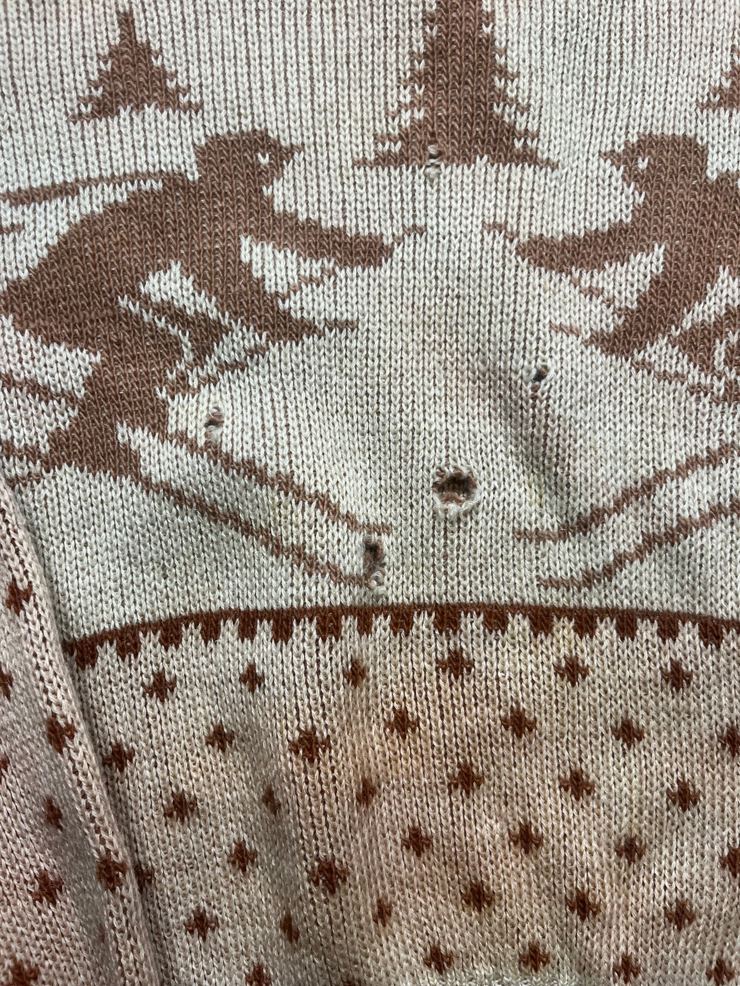 40s/50s Jersild Skiing Wool Sweater
