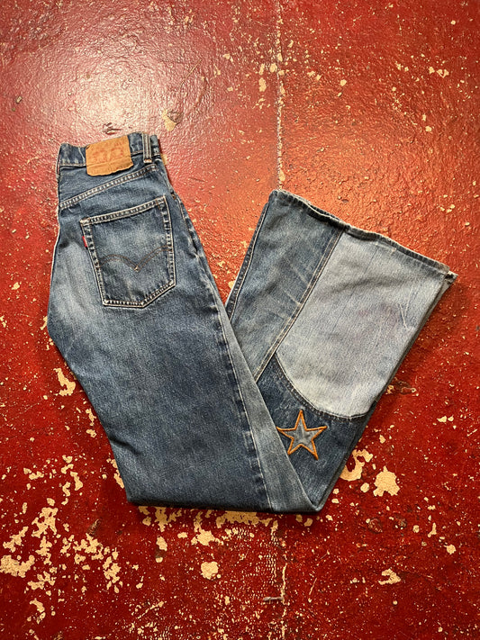 60s Levi’s 505s Big E Bell Bottom Jeans