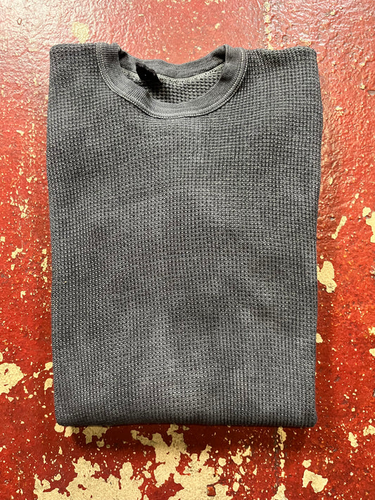 70s Overdyed Black Thermal