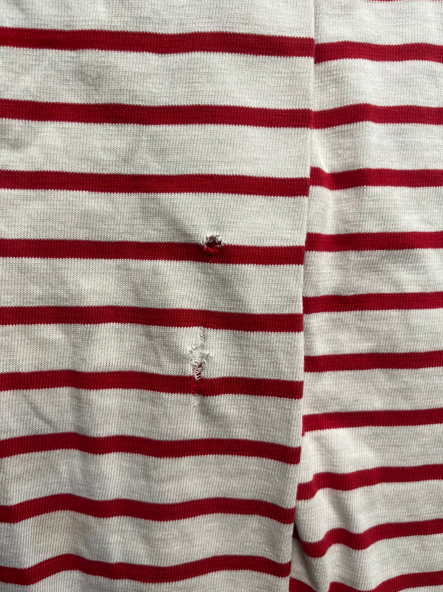 1987 Polo Red & Striped Long Sleeve Shirt