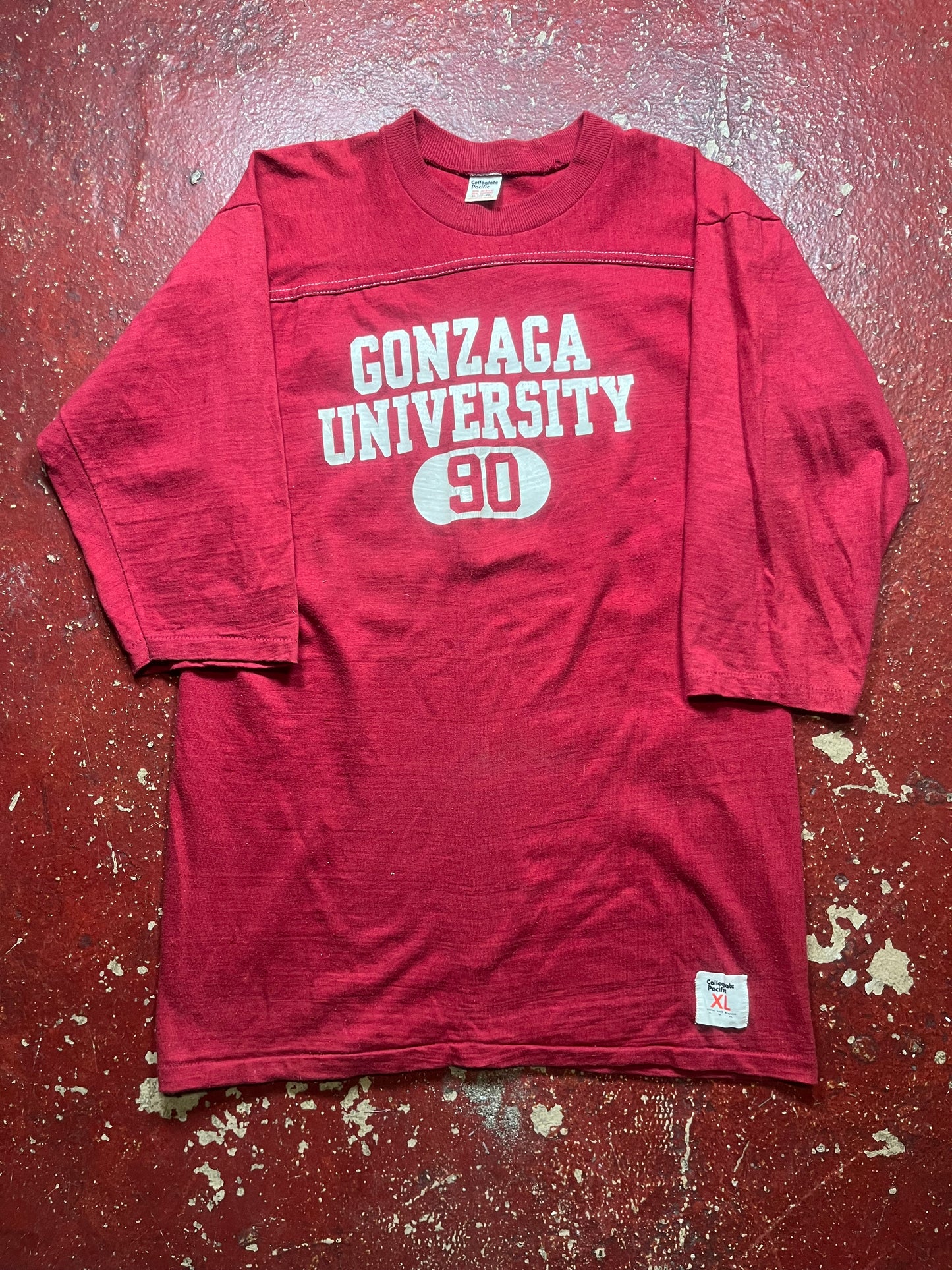 70s/80s Gonzaga University Quarter Sleeve Shirt