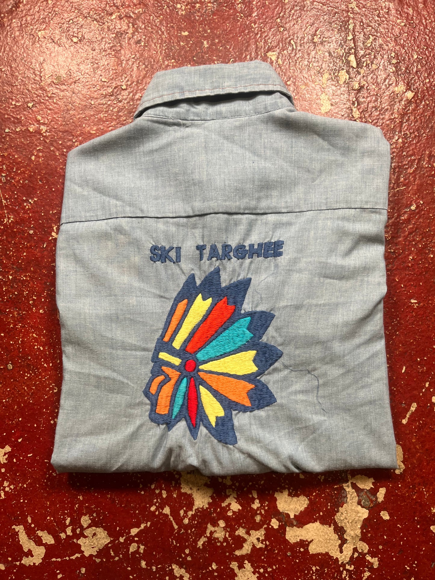 70s Ski Targhee Chambray Shirt