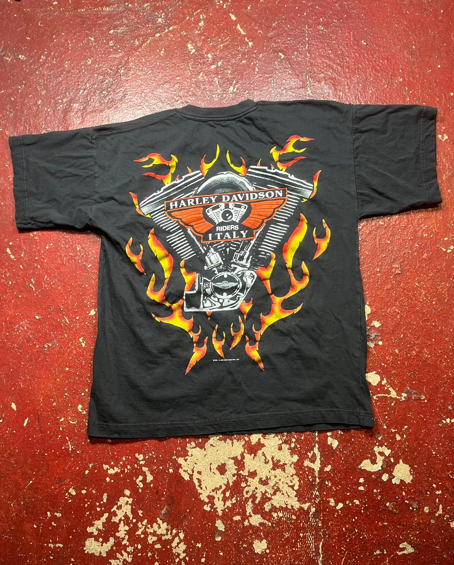 1999 Harley Davidson Italy Tee