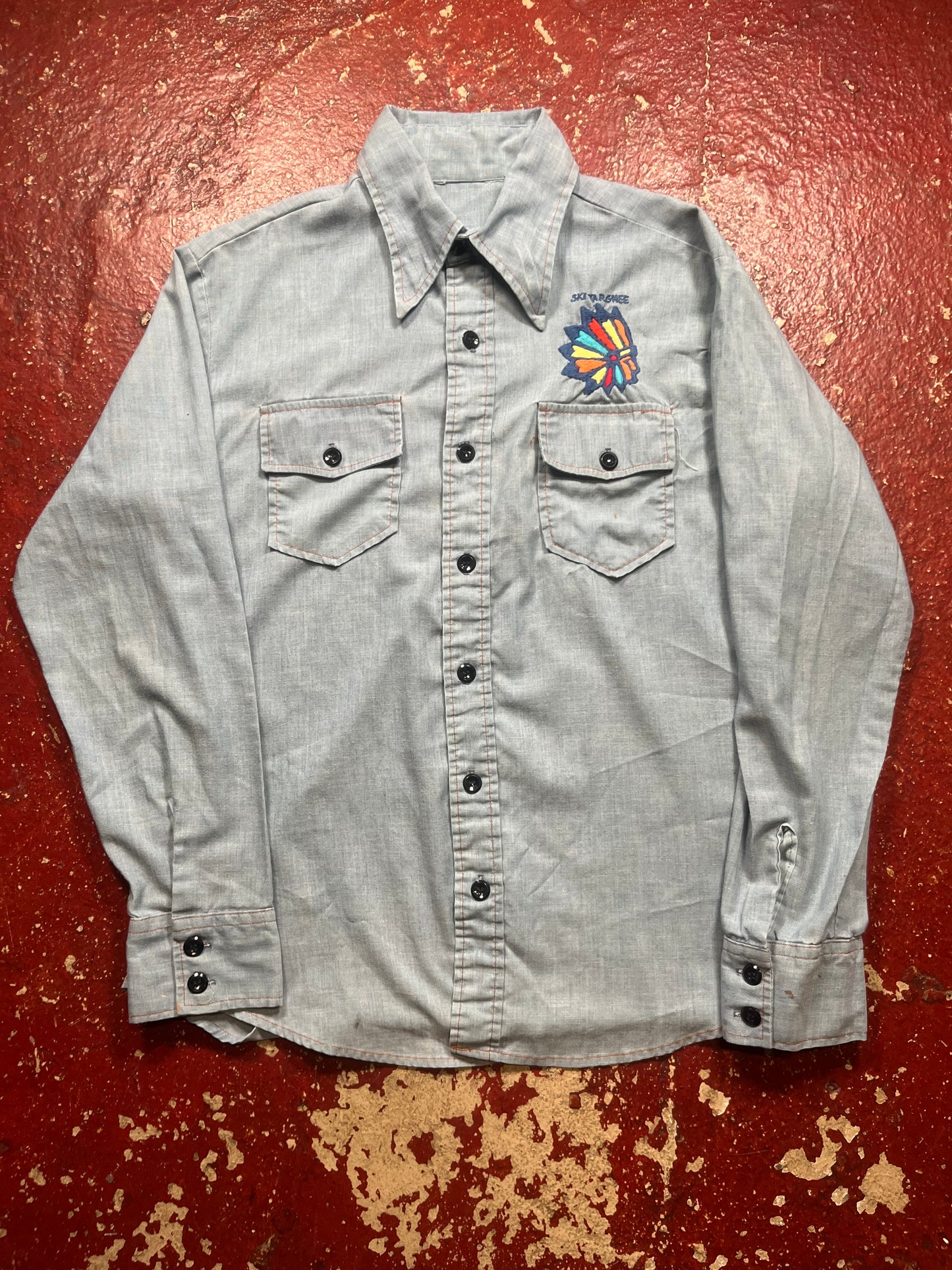 70s Ski Targhee Chambray Shirt