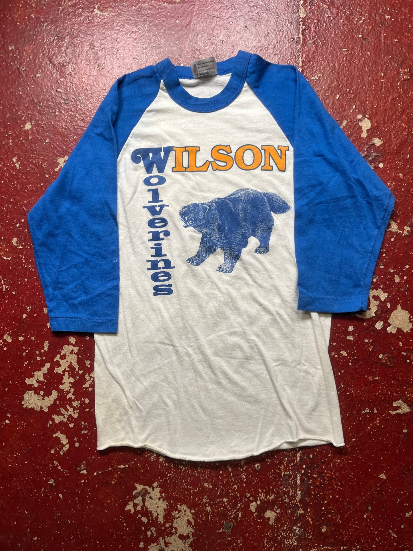70s/80s Wilson Wolverines Raglan Shirt