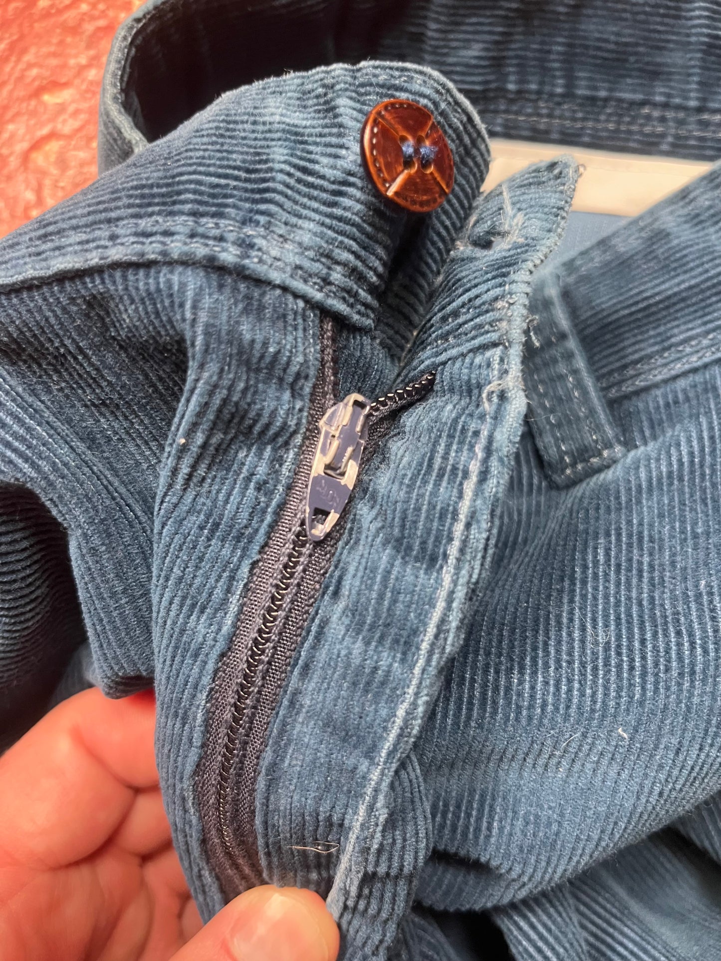 70s Levis Blue Corduroy Pants