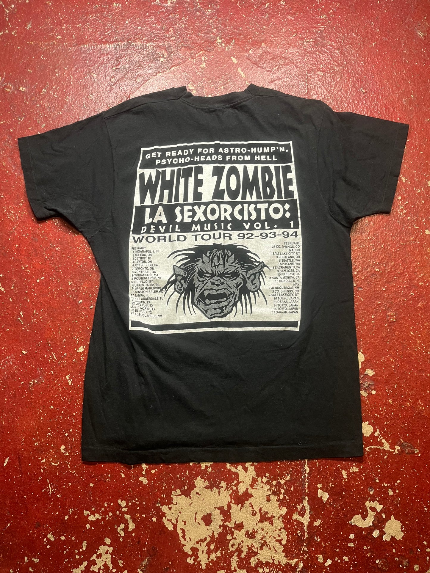 1994 White Zombie “La Sexorcisto” Tee