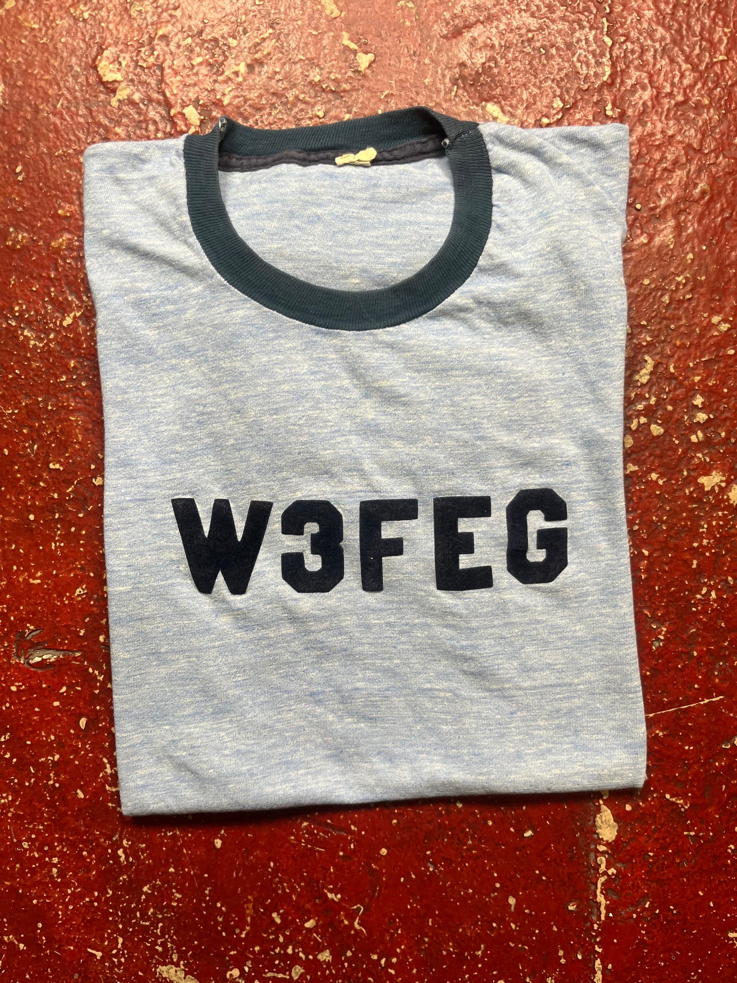 70s W3FEG Ringer Tee