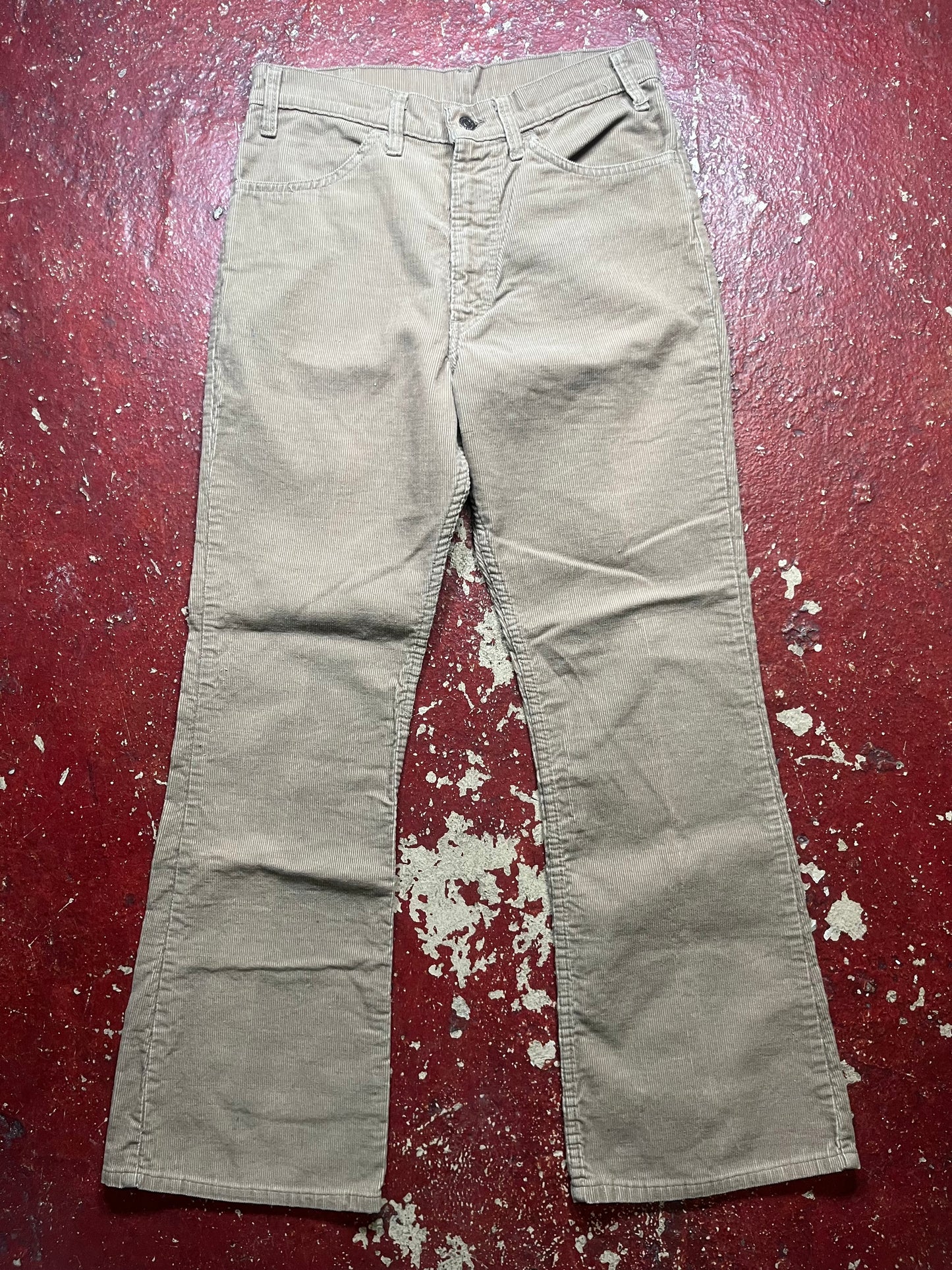 70s Levis Khaki Corduroy Pants