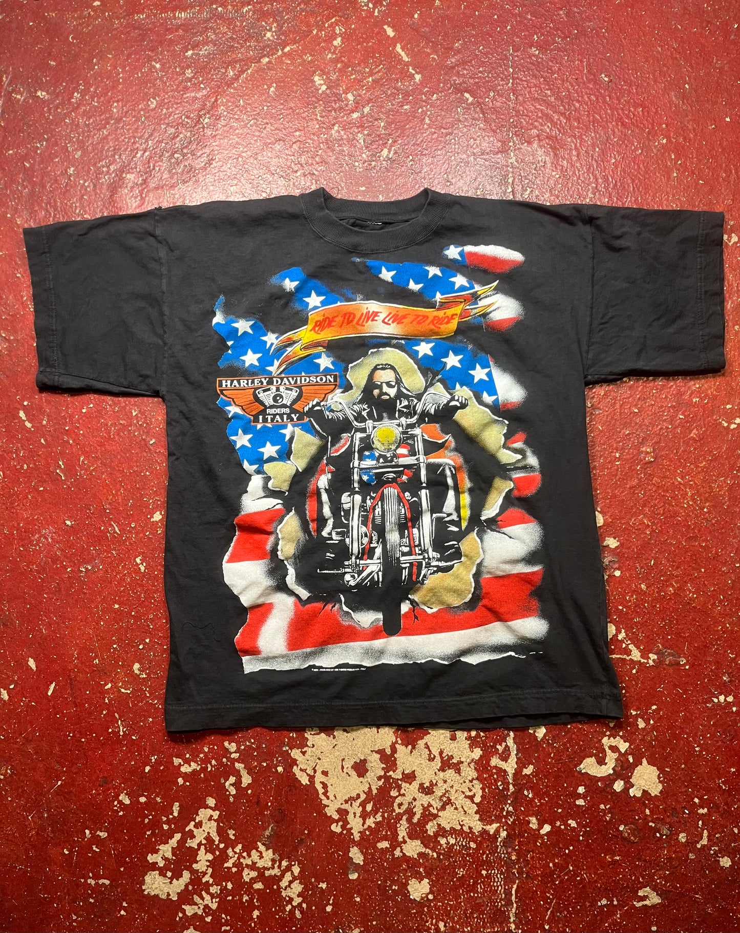 1999 Harley Davidson Italy Tee