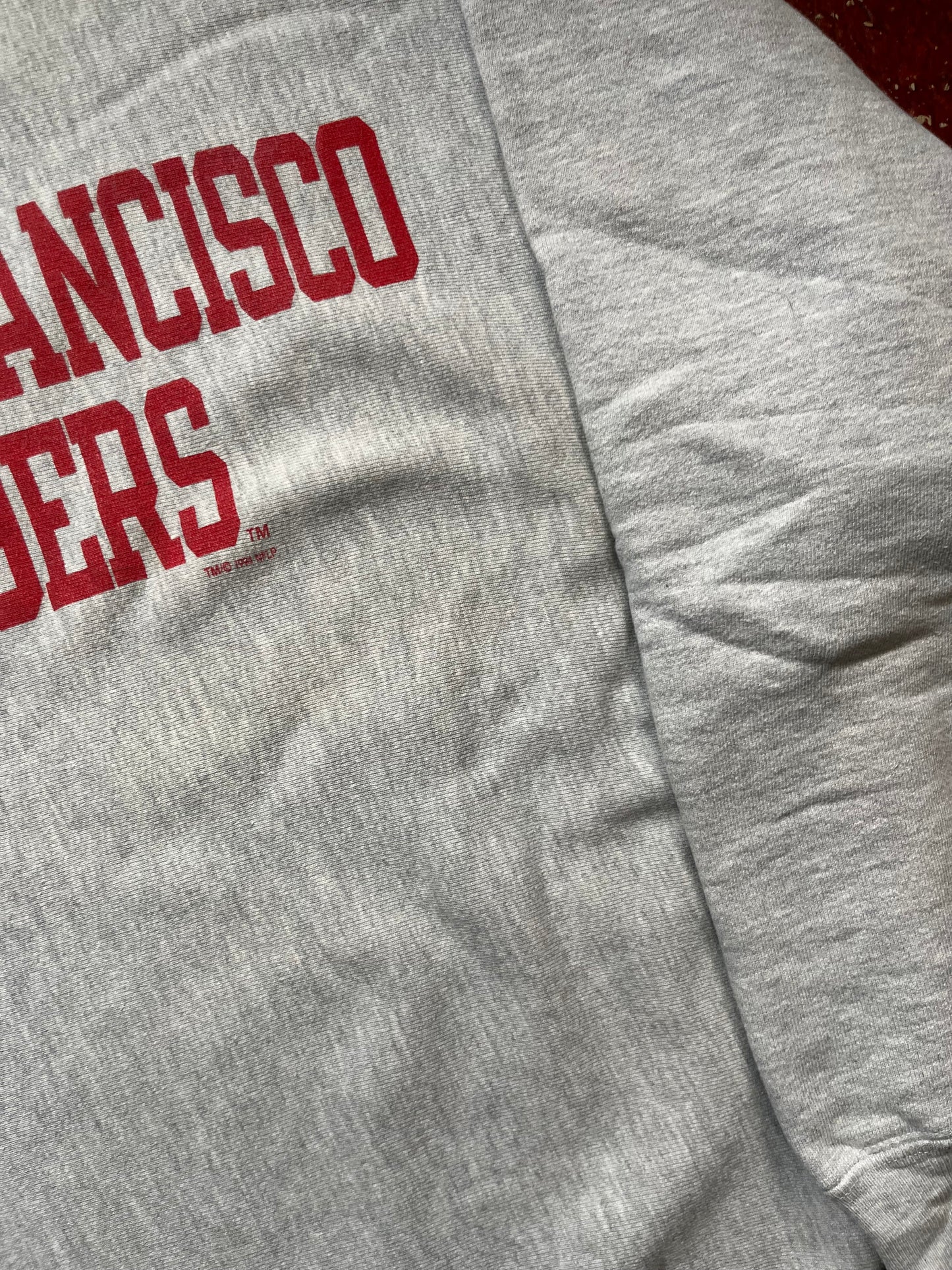 90s Champion Reverse Weave San Francisco 49ers Crewneck