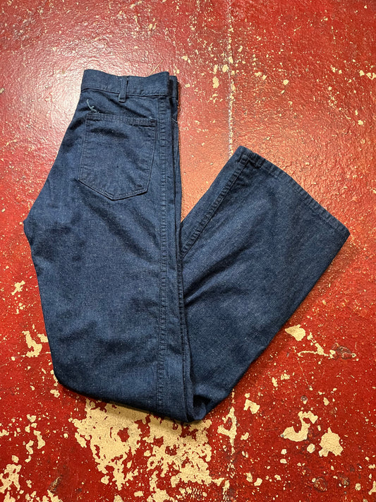 70s Nav Dungaree Pants