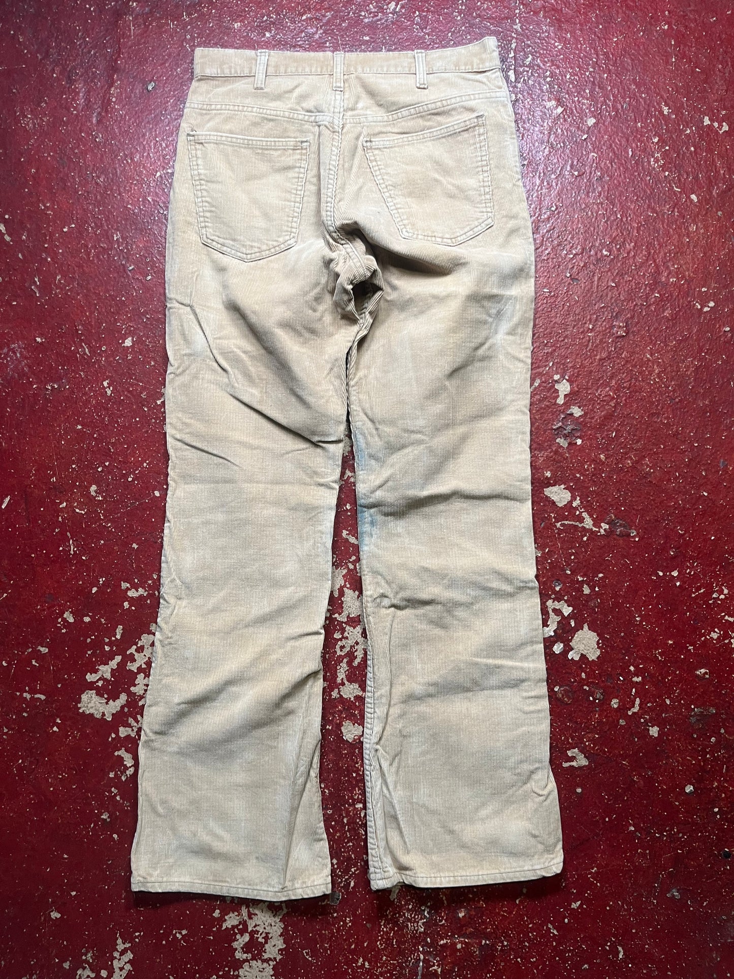 70s Levis Tan Corduroy Pants