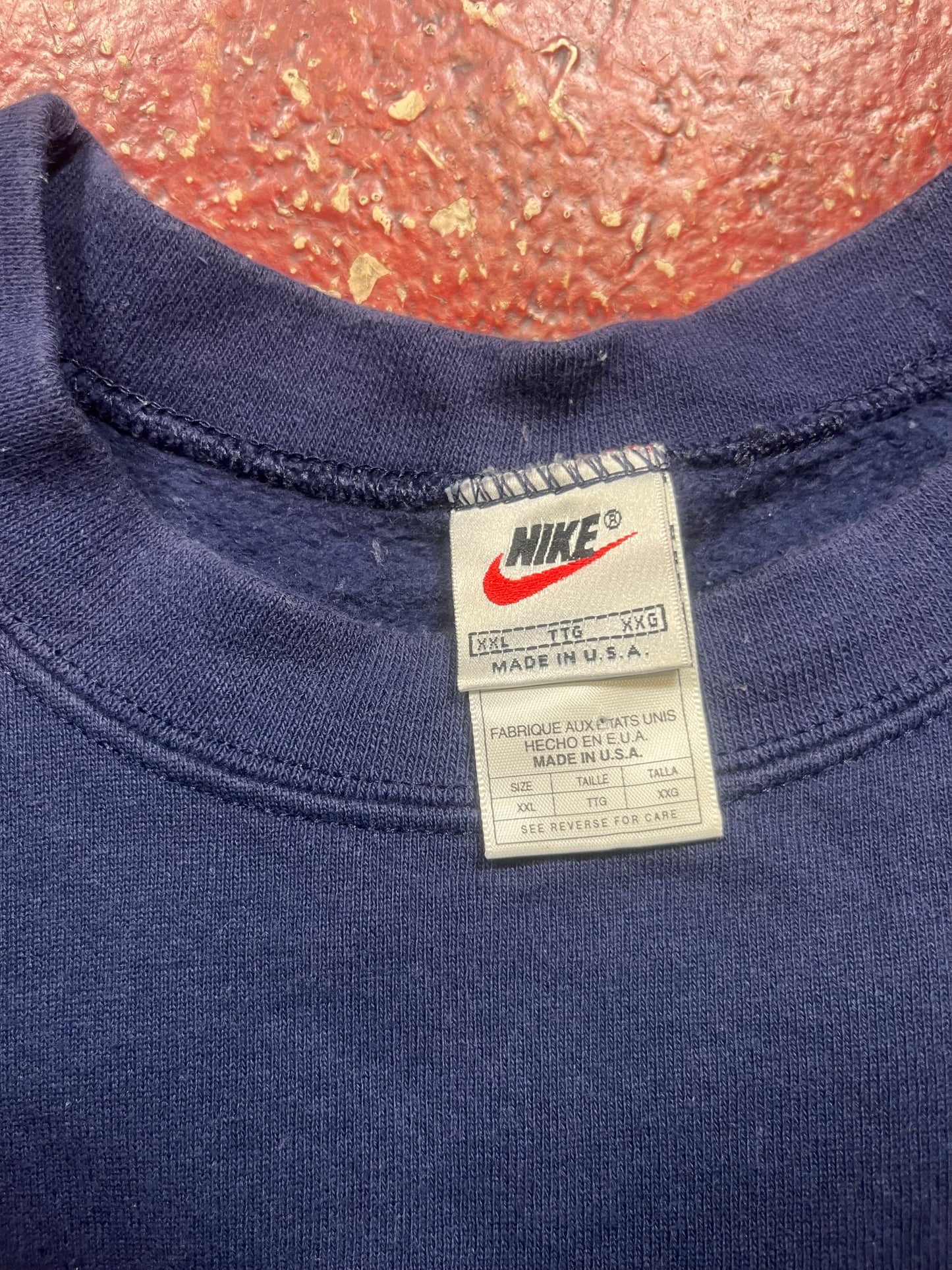 90s Nike Navy Blue Crewneck