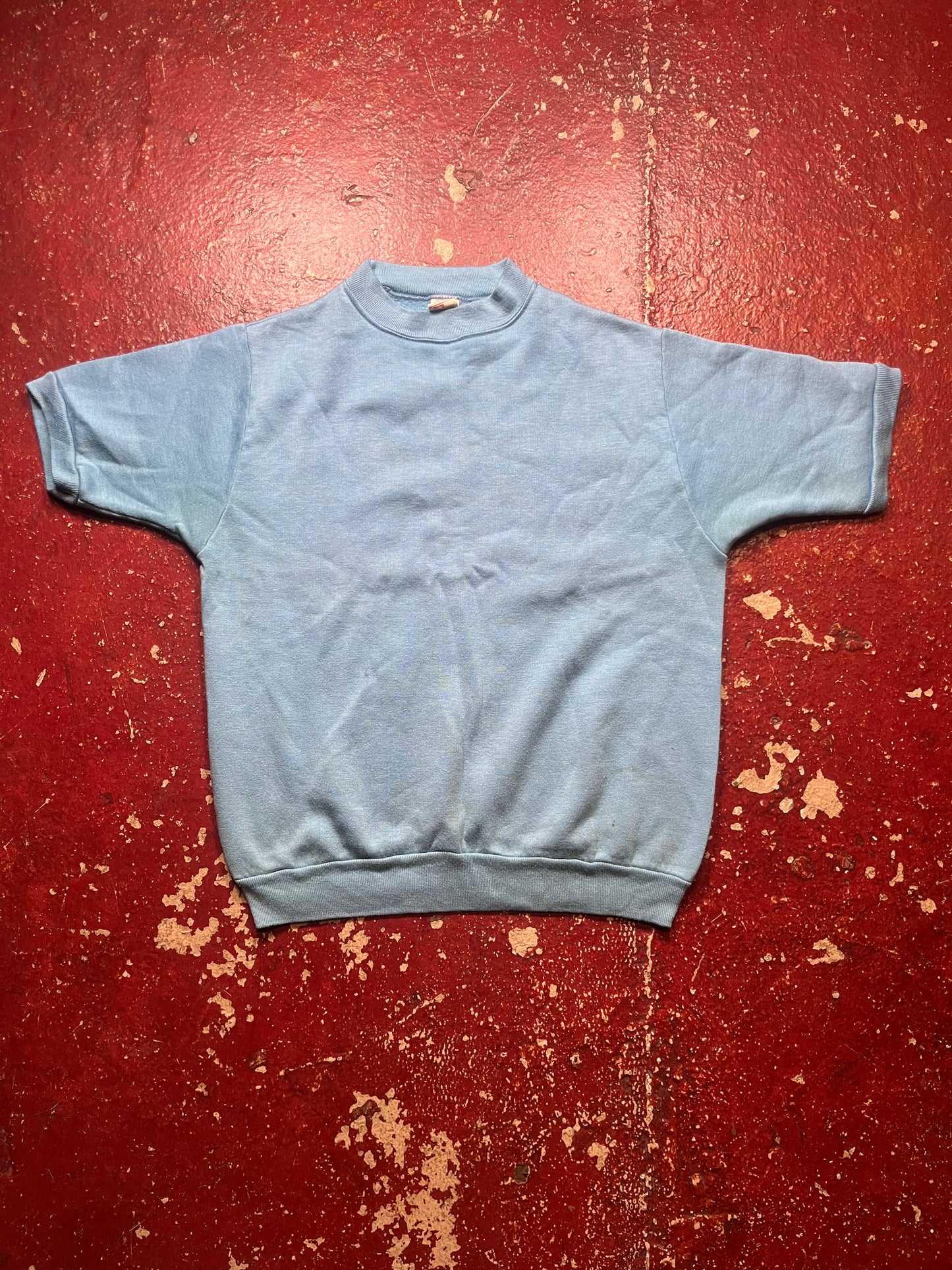 60s/70s Towncraft Blue Short Sleeve Crewneck