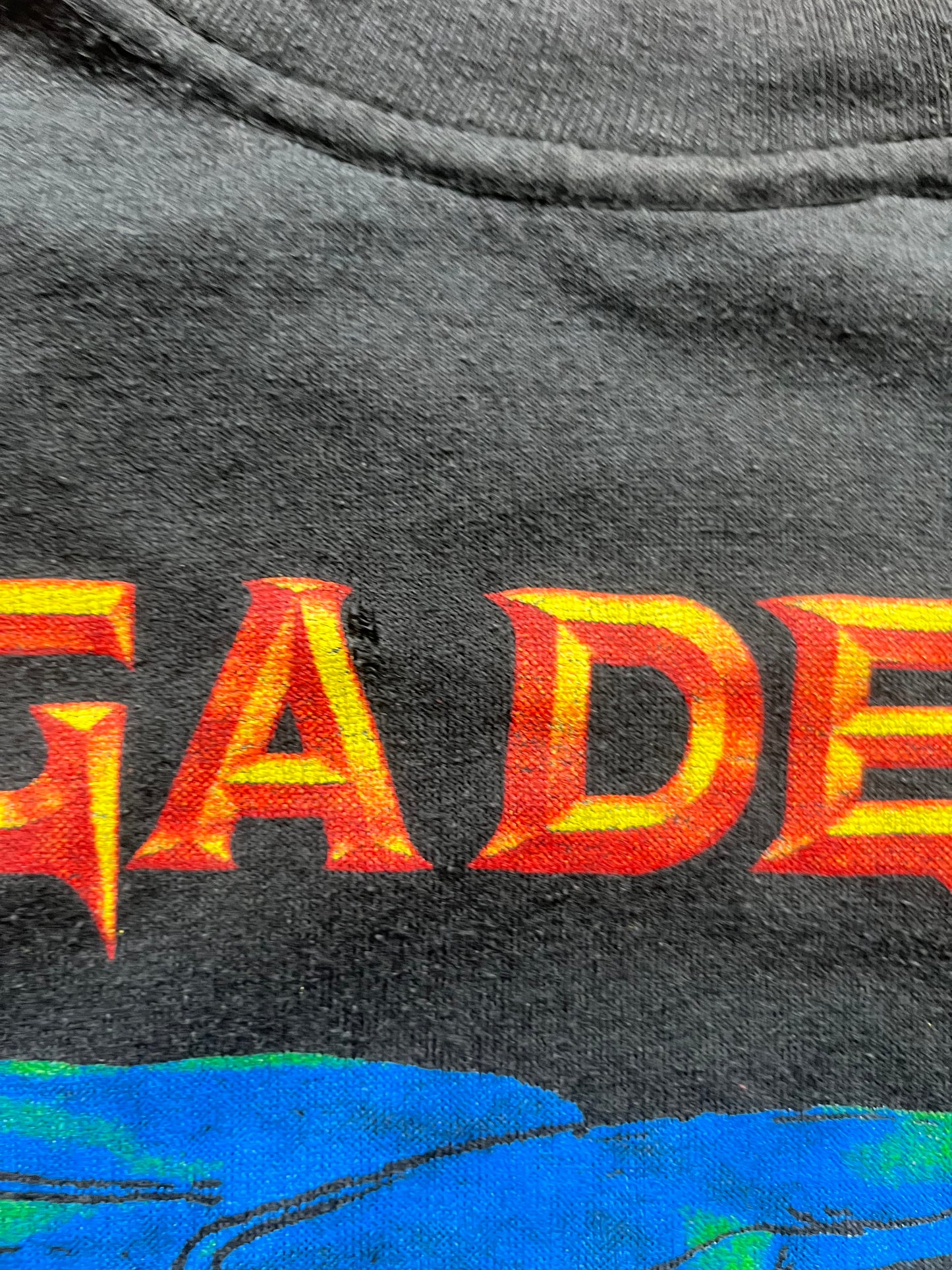 1989 Megadeth “Contaminated” Tee