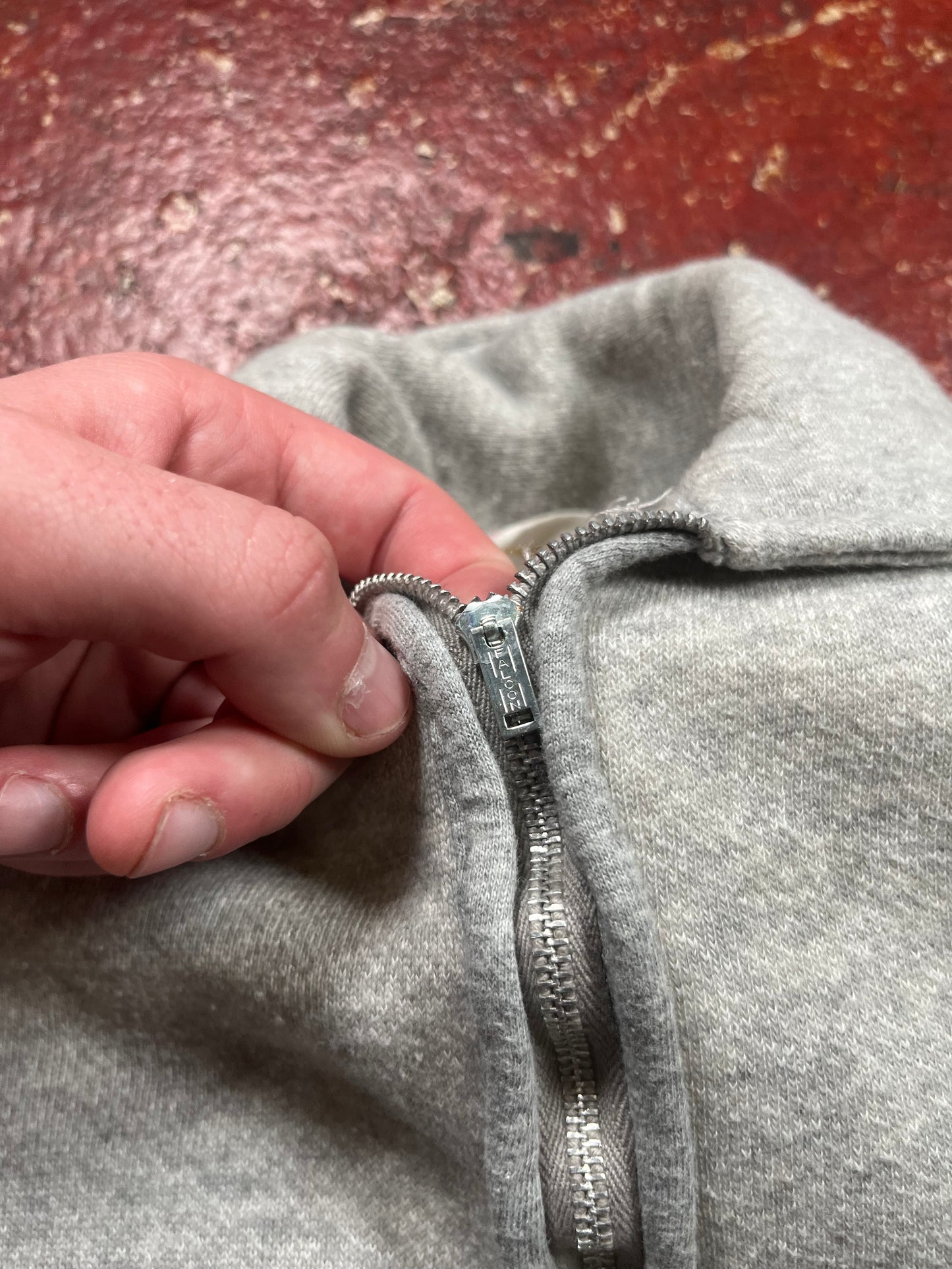 60s Towncraft Quarter Zip Up Sweater