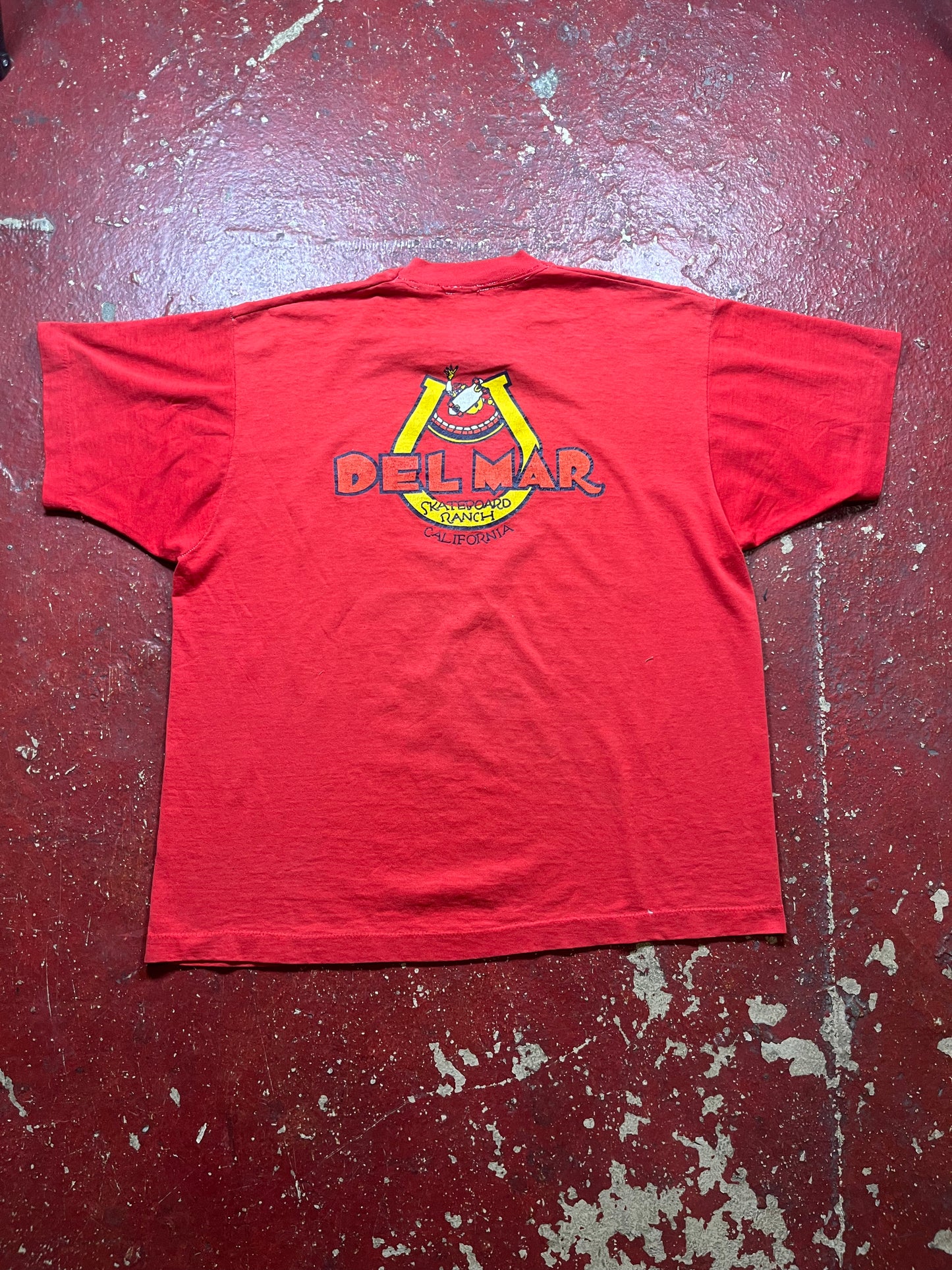 80s Del Mar Skateboard Ranch Tee