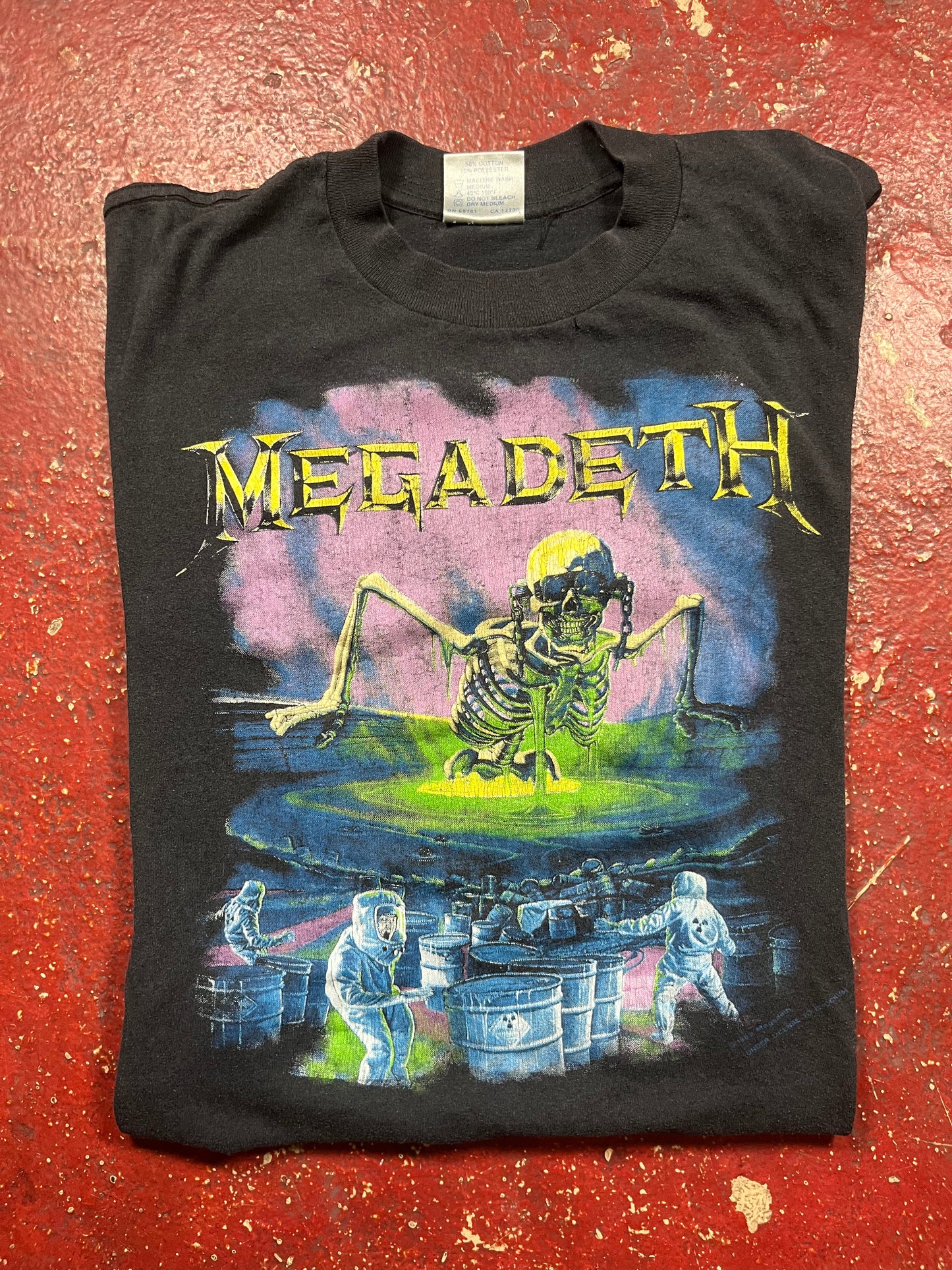 1989 Megadeth “Contaminated” Tee