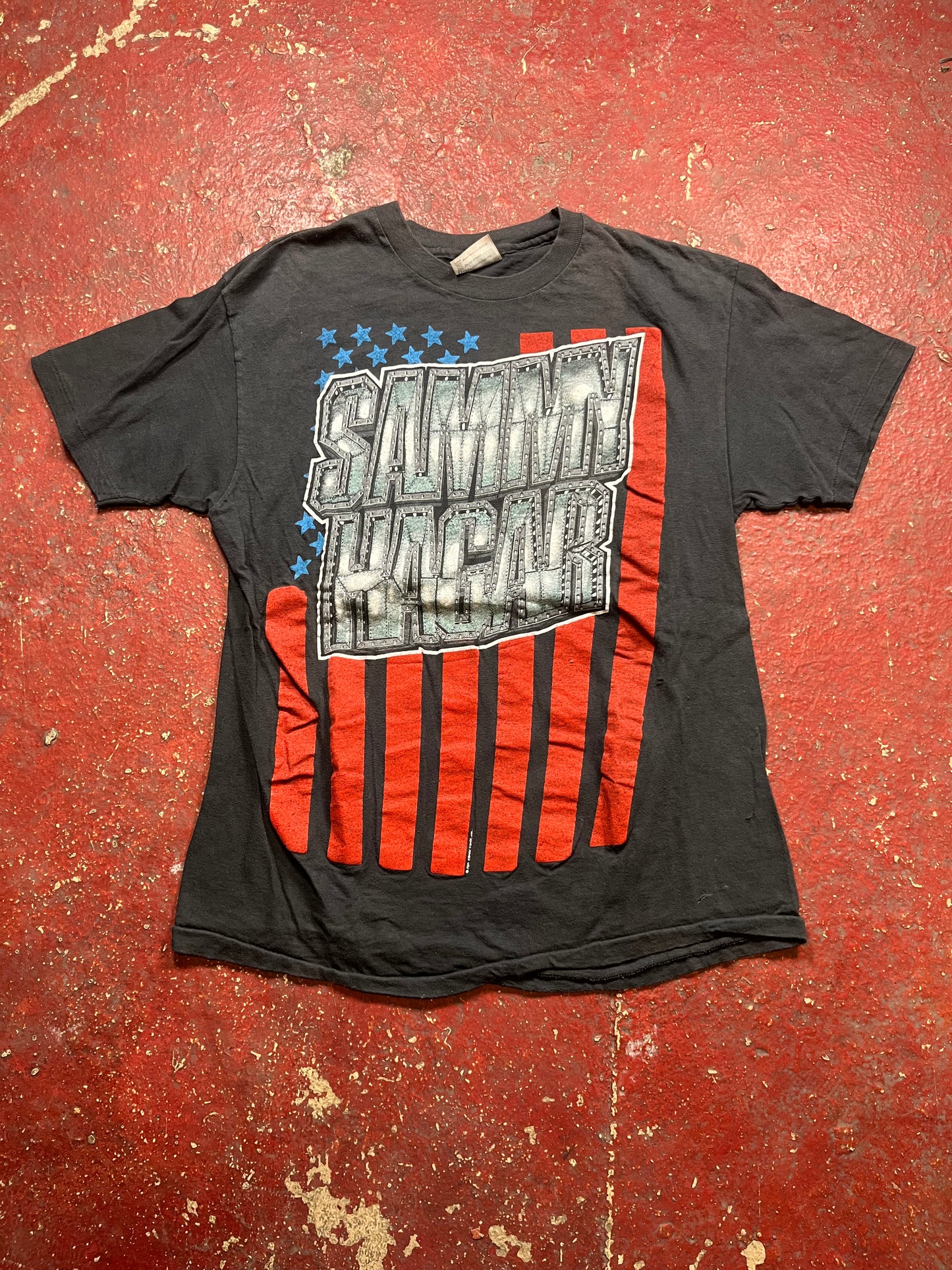 80s Sammy Hagar “Rock Is In Mg Blood” Tee