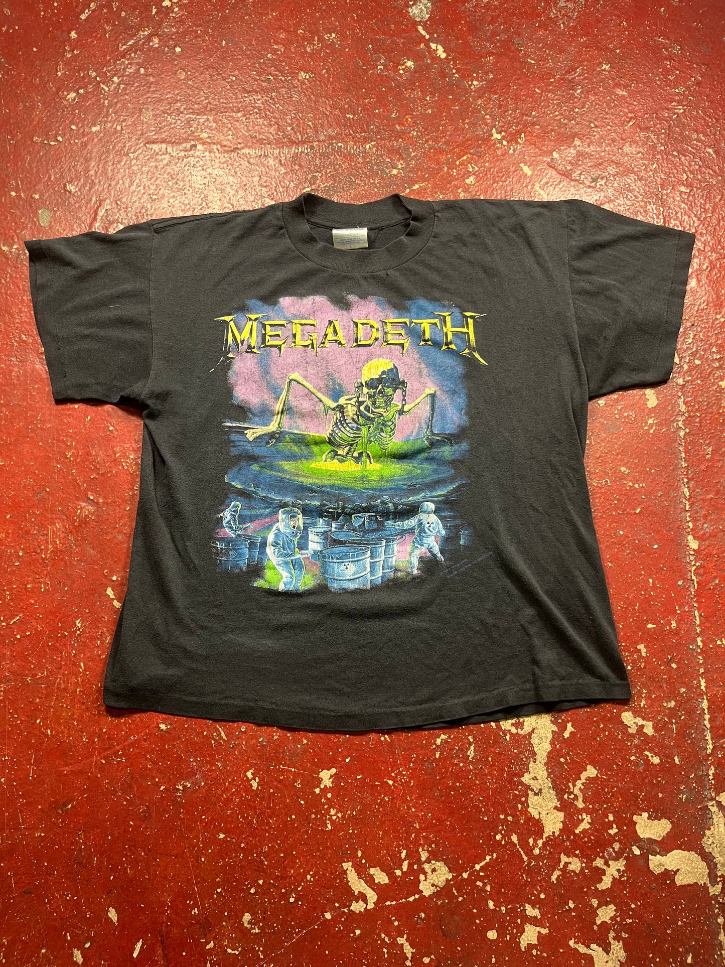 1989 Megadeth “Contaminated” Tee