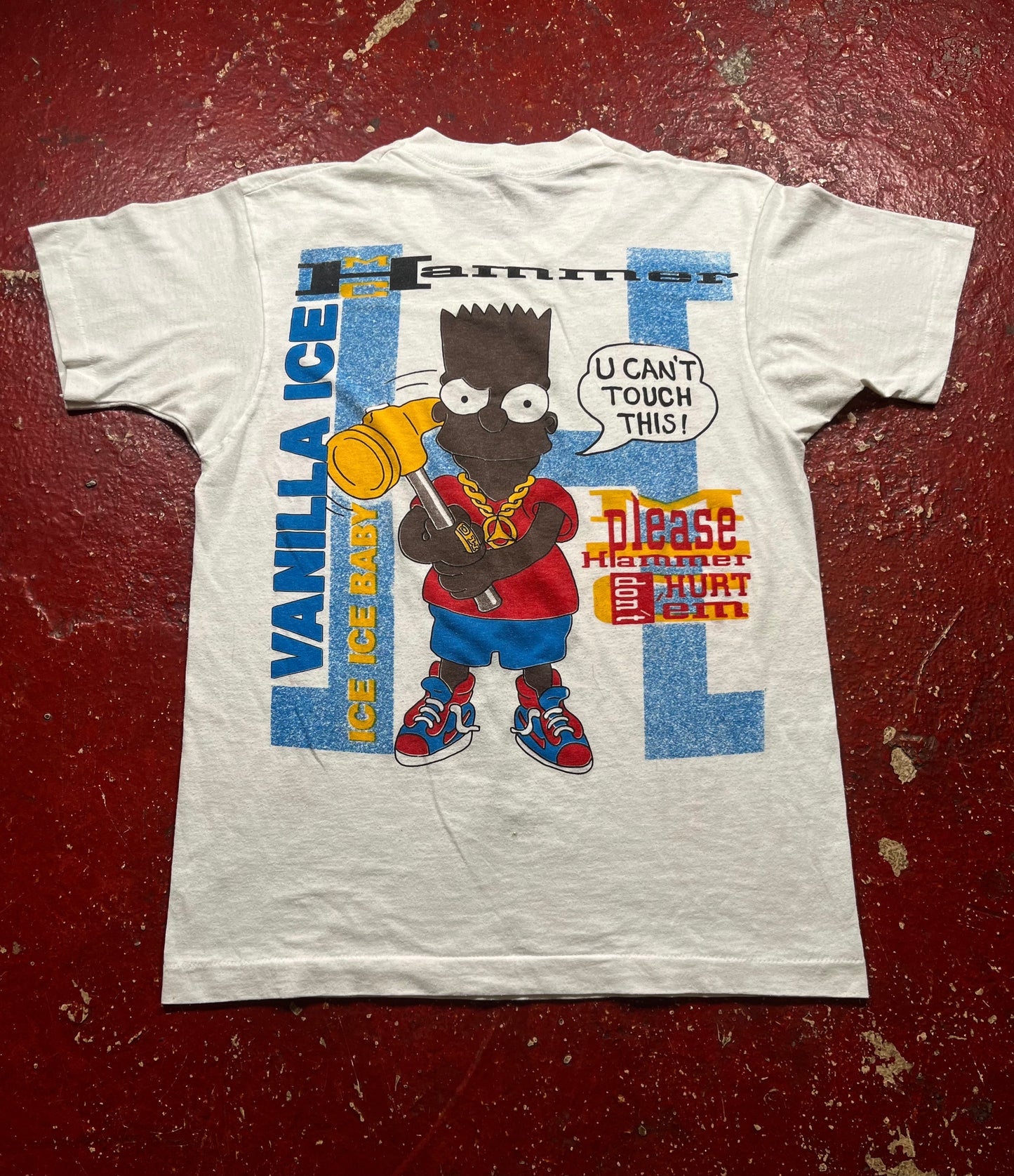 1990 MC Hammer & Vanilla Ice Tee