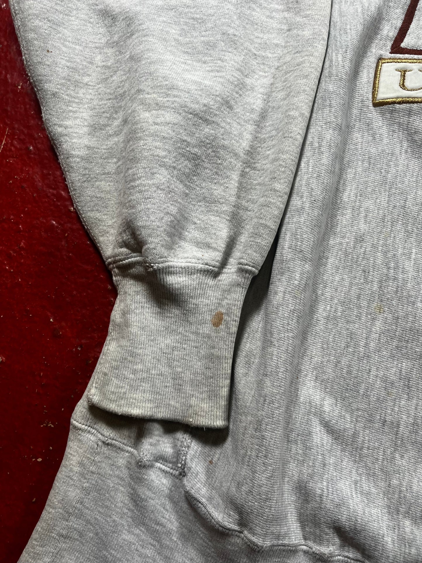 90s Lehigh Champion Reverse Weave Crewneck