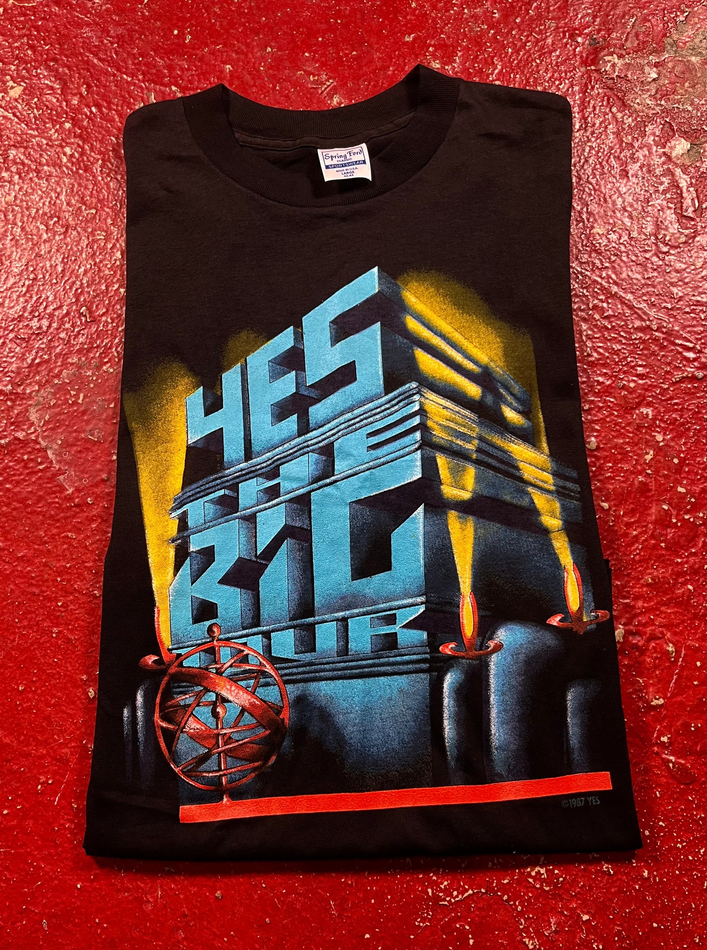 1987 Yes “Big Generator” Tee