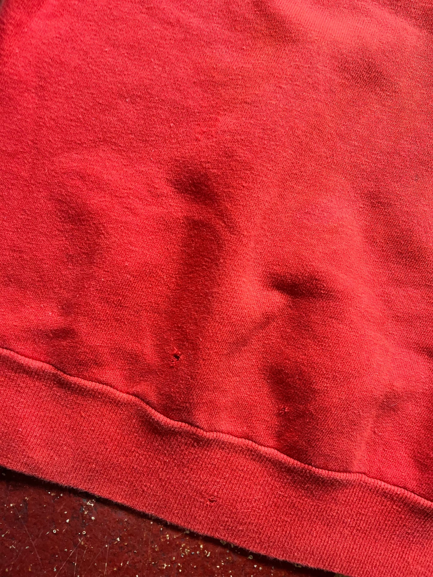 60s Red Sweater